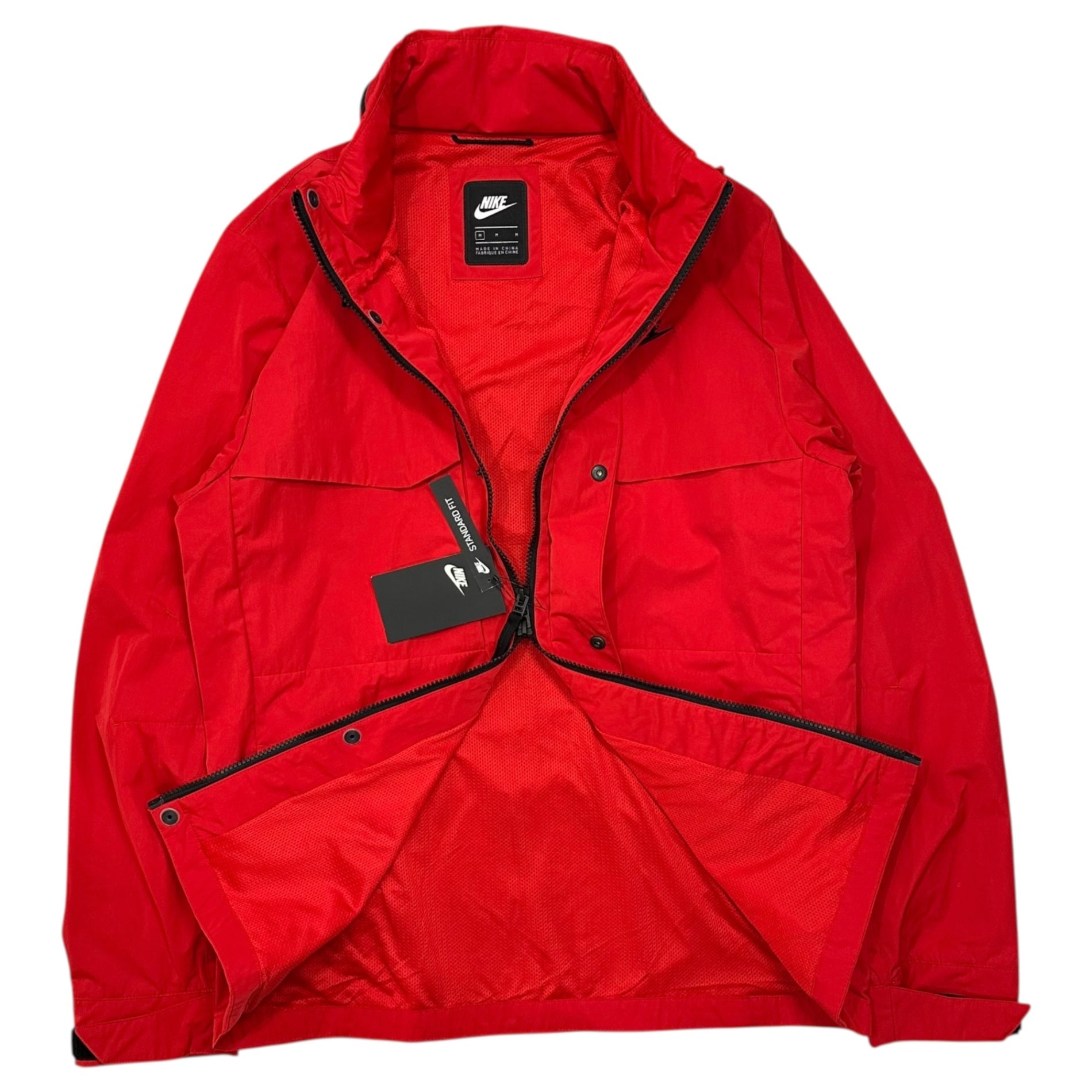 NIKE(ナイキ) NSW PE LND FIELD HOODY JACKET フィールド フーディ ジャケット sp210611eag M レッド