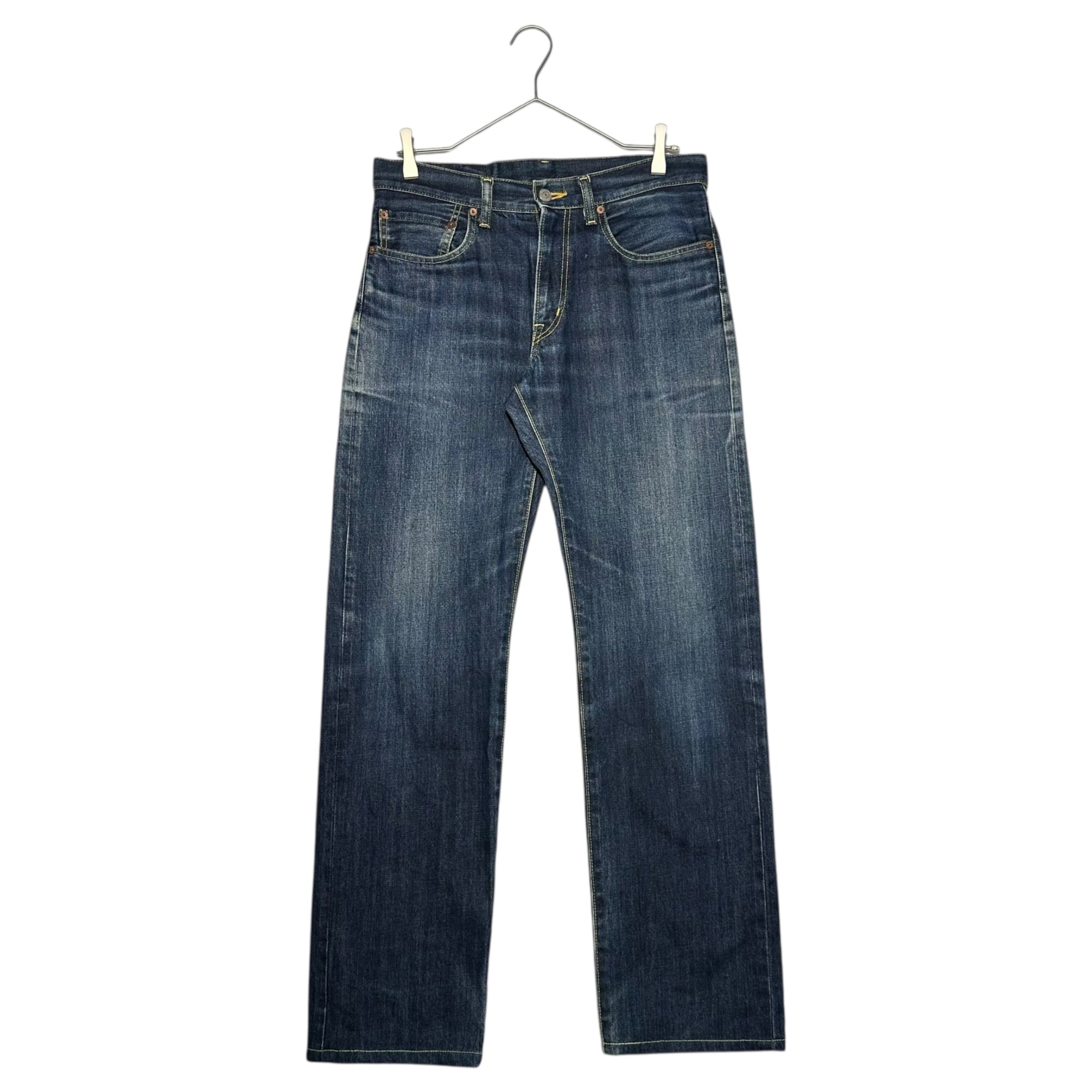 KOJIMA GENES(児島ジーンズ) Yellow Stitch Denim Pants イエロー ステッチ デニム パンツ 32 インディゴ