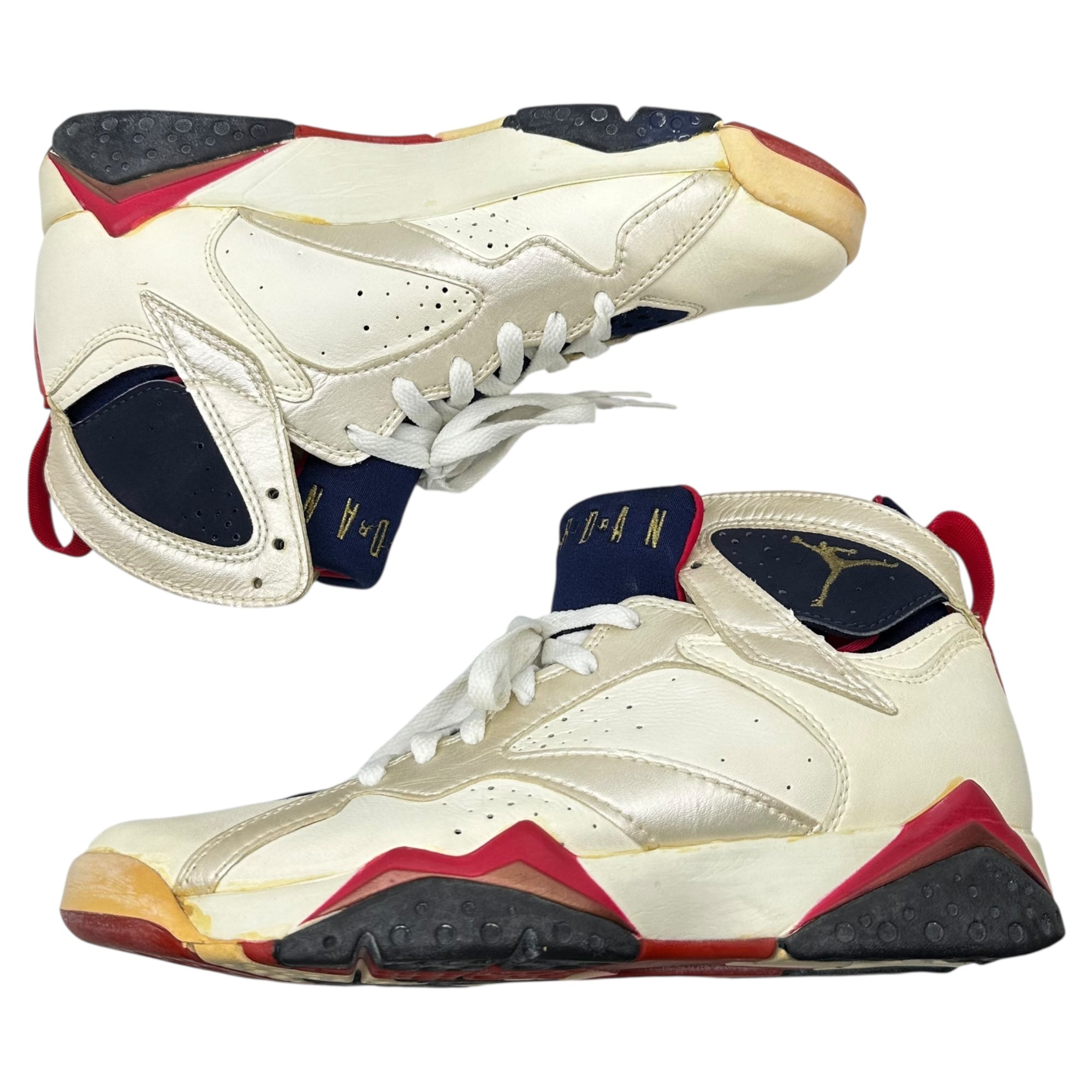 NIKE(ナイキ) NIKE(ナイキ) 1992 AIR JORDAN 7 OLYMPIC エアジョーダン 7 オリンピック 920406FT1 26cm ホワイト×ネイビー×レッド 1992年製 ヴィンテージ 箱付
