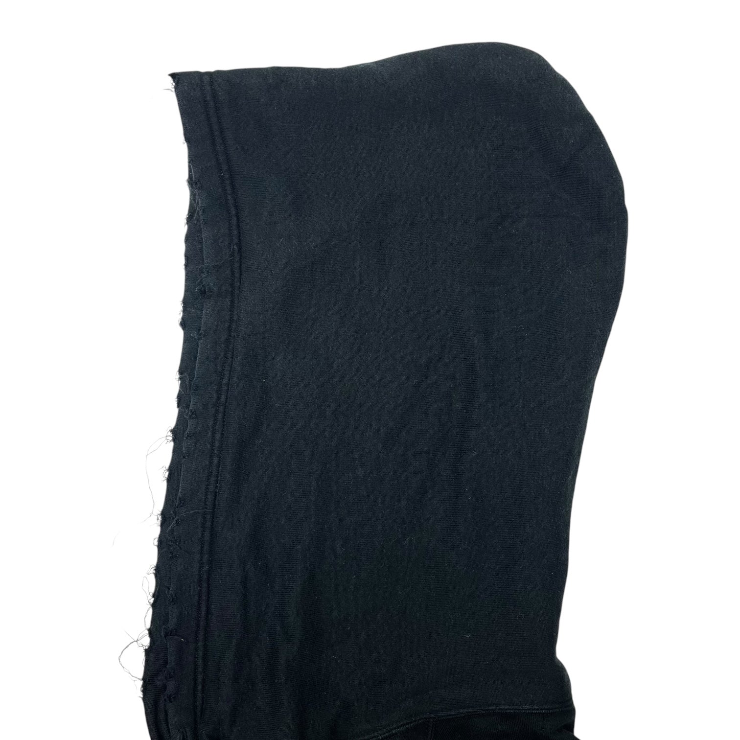 NUMBER (N)INE(ナンバーナイン) 05AW THE HIGH STREETS Fender Logo Raglan Damaged hooded sweatshirt 【ハイスト期】 フェンダー ロゴ ラグラン ダメージ パーカー スウェット 3(M) ブラック ザハイストリーツ 宮下氏 本人期