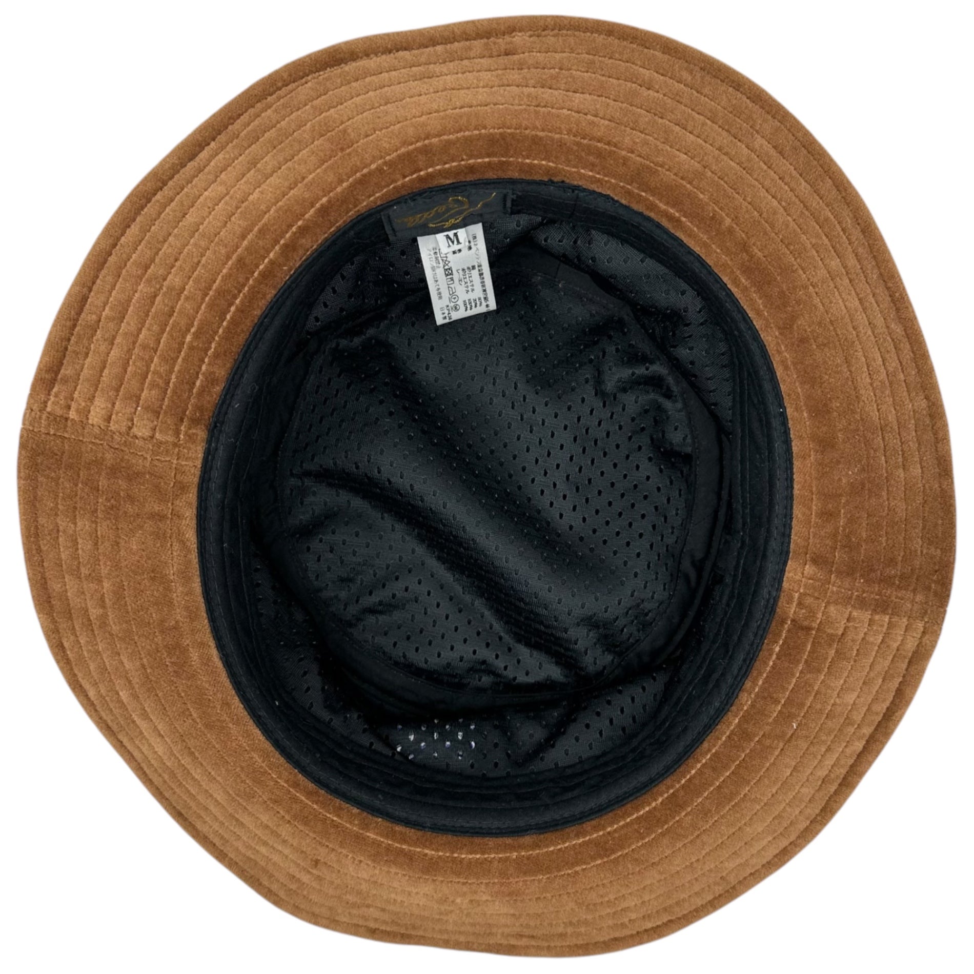 NEEDLES(ニードルズ) Bermuda Hat velour バミューダ ハット ベロア KP436 M ブラウン バケット 帽子