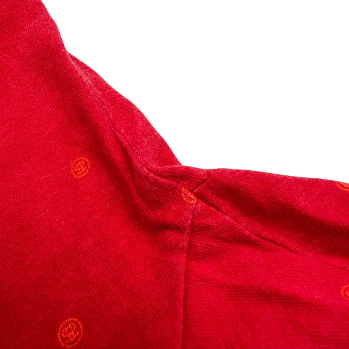 STUSSY(ステューシー) 1990's USA made Logo Pocket Tee ロゴ ポケット Tシャツ L レッド×オレンジ 90年代 OLD