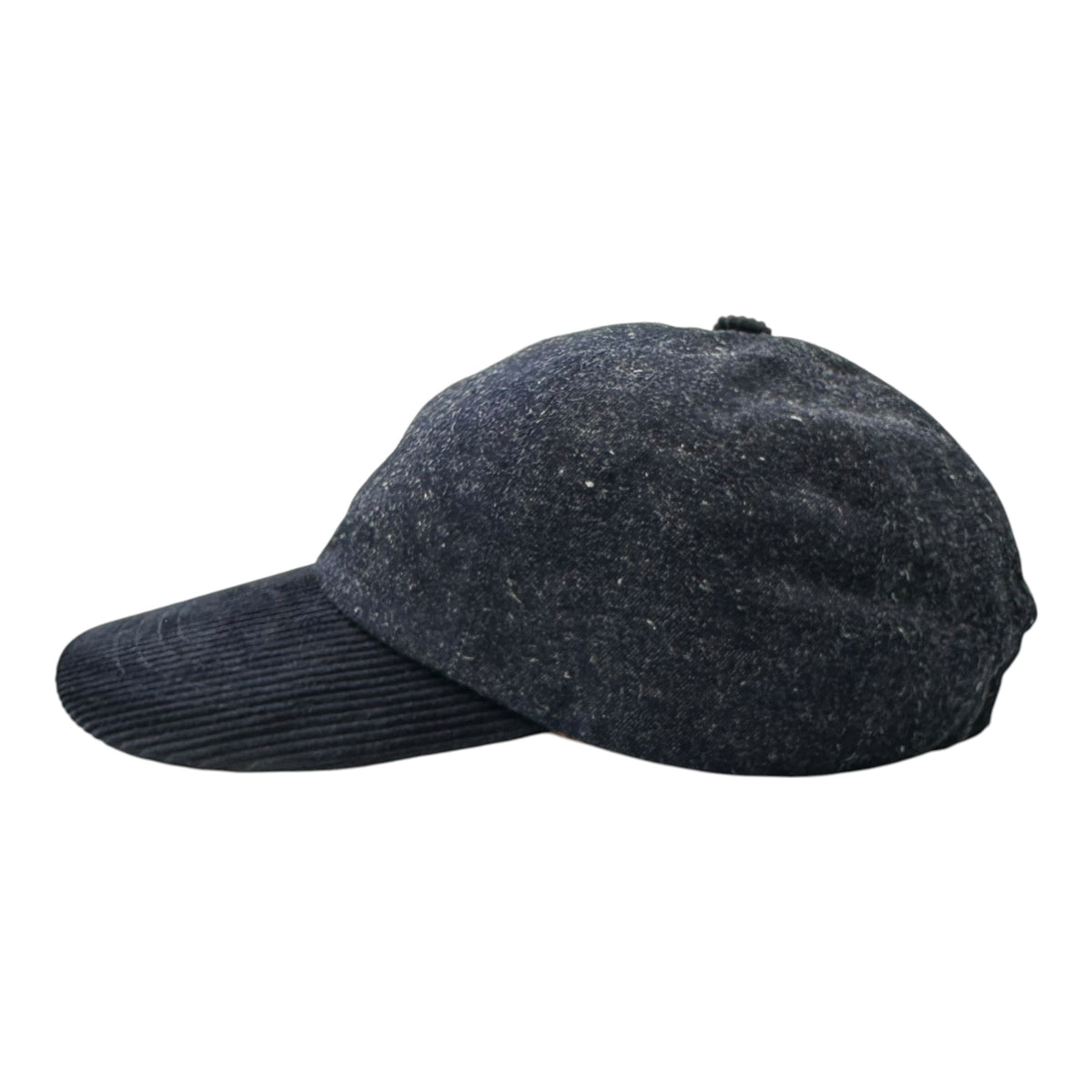 Nine Tailor(ナインテーラー) Tansy Cap 切替 コーデュロイ デニム キャップ N-1532 ネイビー