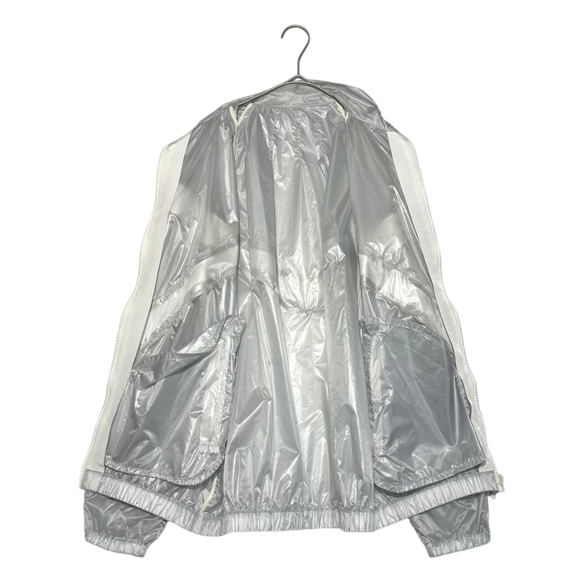 sacai(サカイ) 15SS clear army training jacket クリア アーミー トレーニング ジャケット 15-00799M 1 クリア×ホワイト トラック ブルゾン ジャージ 透明