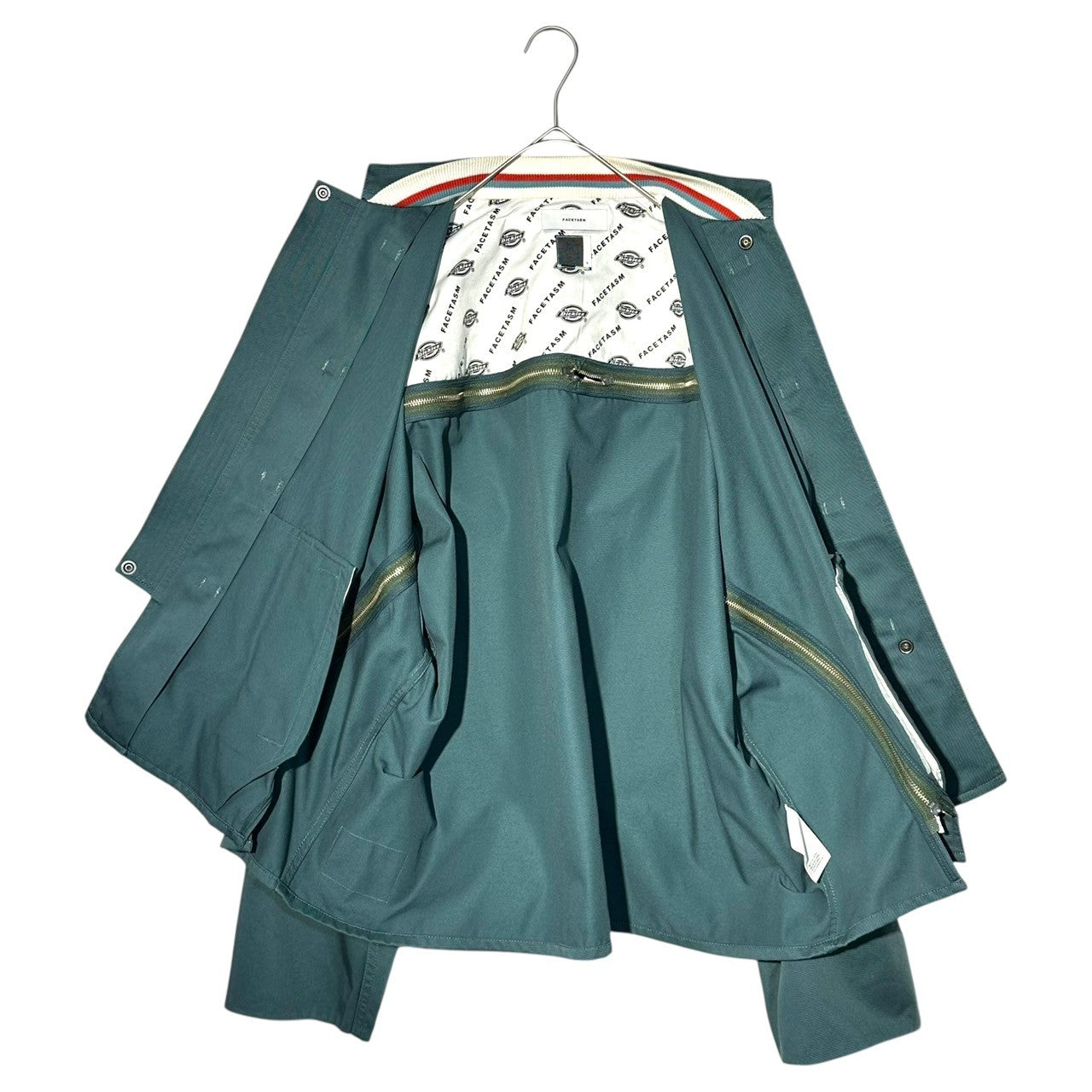 FACETASM×DICKIES(ファセッタズム×ディッキーズ) KUNG-FU JACKET カンフー ジャケット MORK-JK-U03 3(S) ブルー ブルゾン