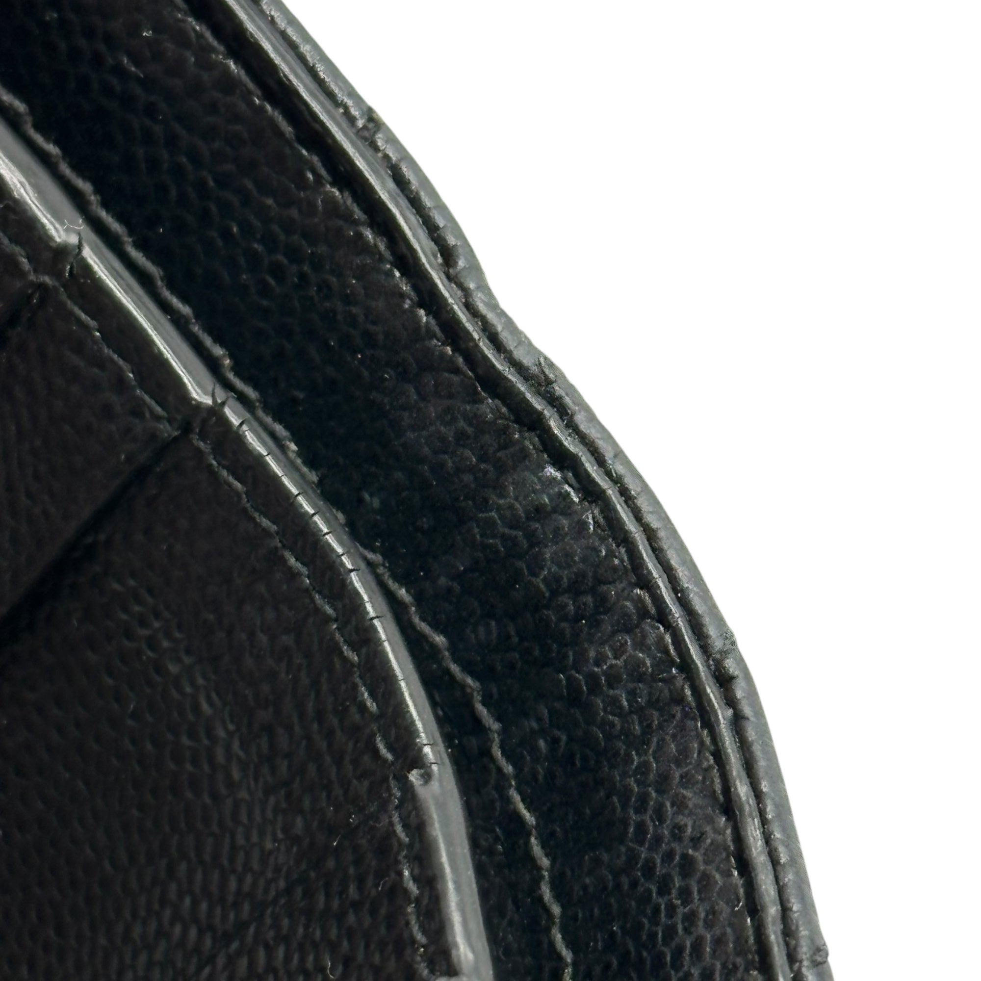 Saint Laurent(サンローラン) MONOGRAM YSL 三つ折り財布 モノグラム 03943 ブラック コンパクト 財布