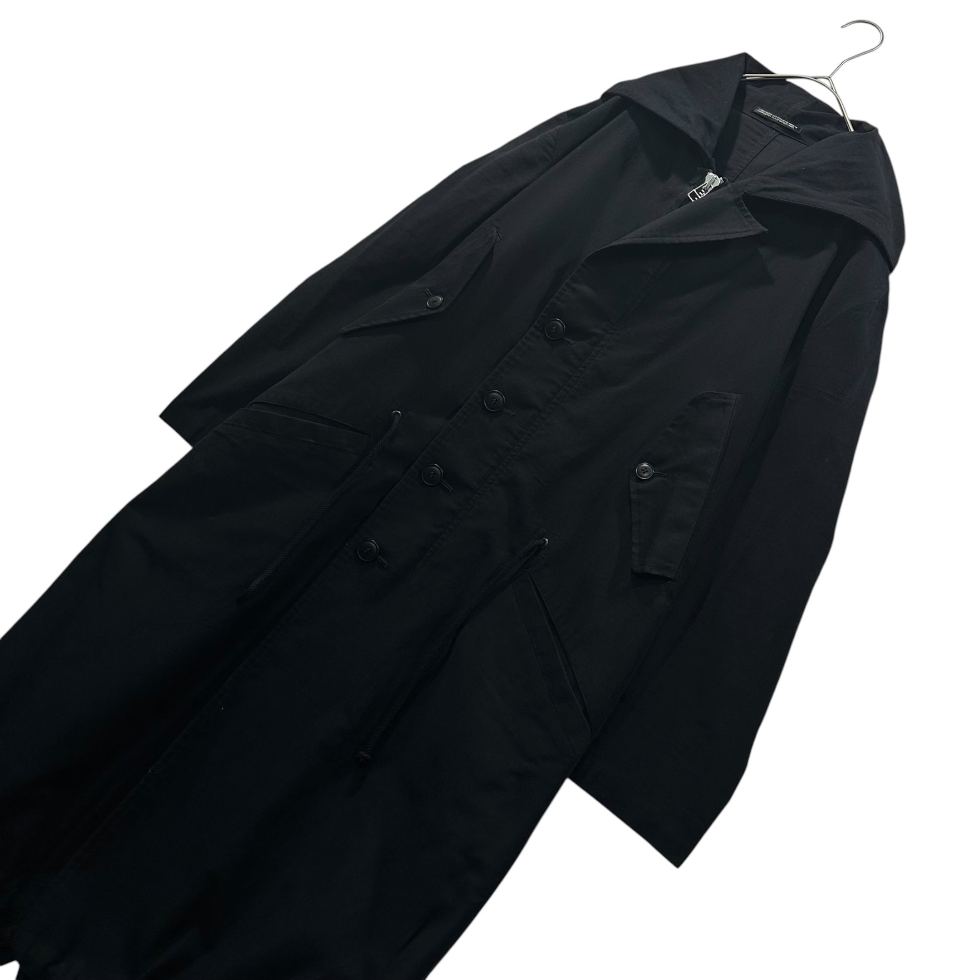 B Yohji Yamamoto(ビーヨウジヤマモト) 21AW C SUREKI B 2 FLAP FJK カツラギ 2フラップ ジャケット NX-J52-002 1(S) ブラック