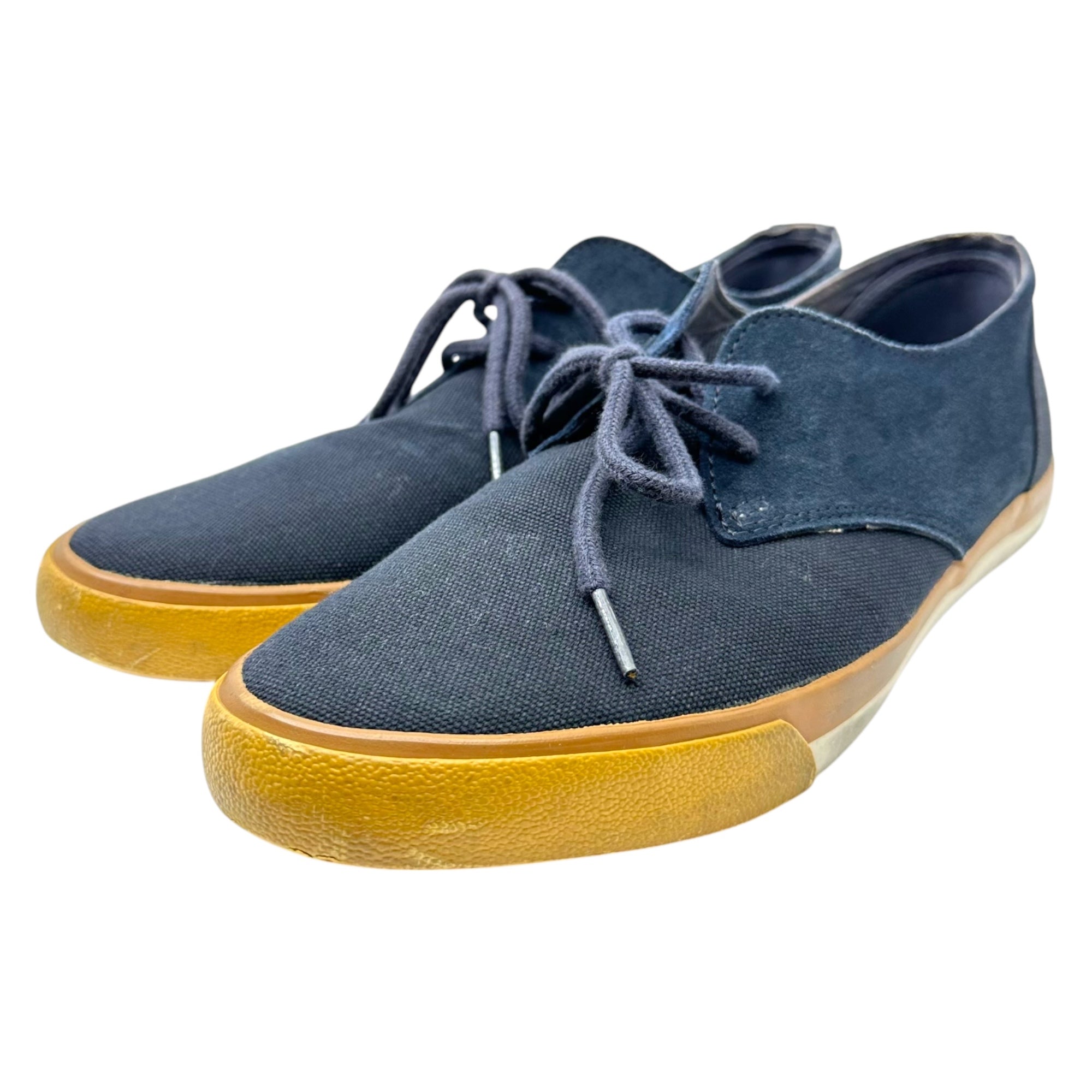 COMME des GARCONS SHIRT×POINTER(コムデギャルソンシャツ×ポインター) 12SS CHESTER キャンバス スウェード スニーカー 28cm ネイビー シューズ