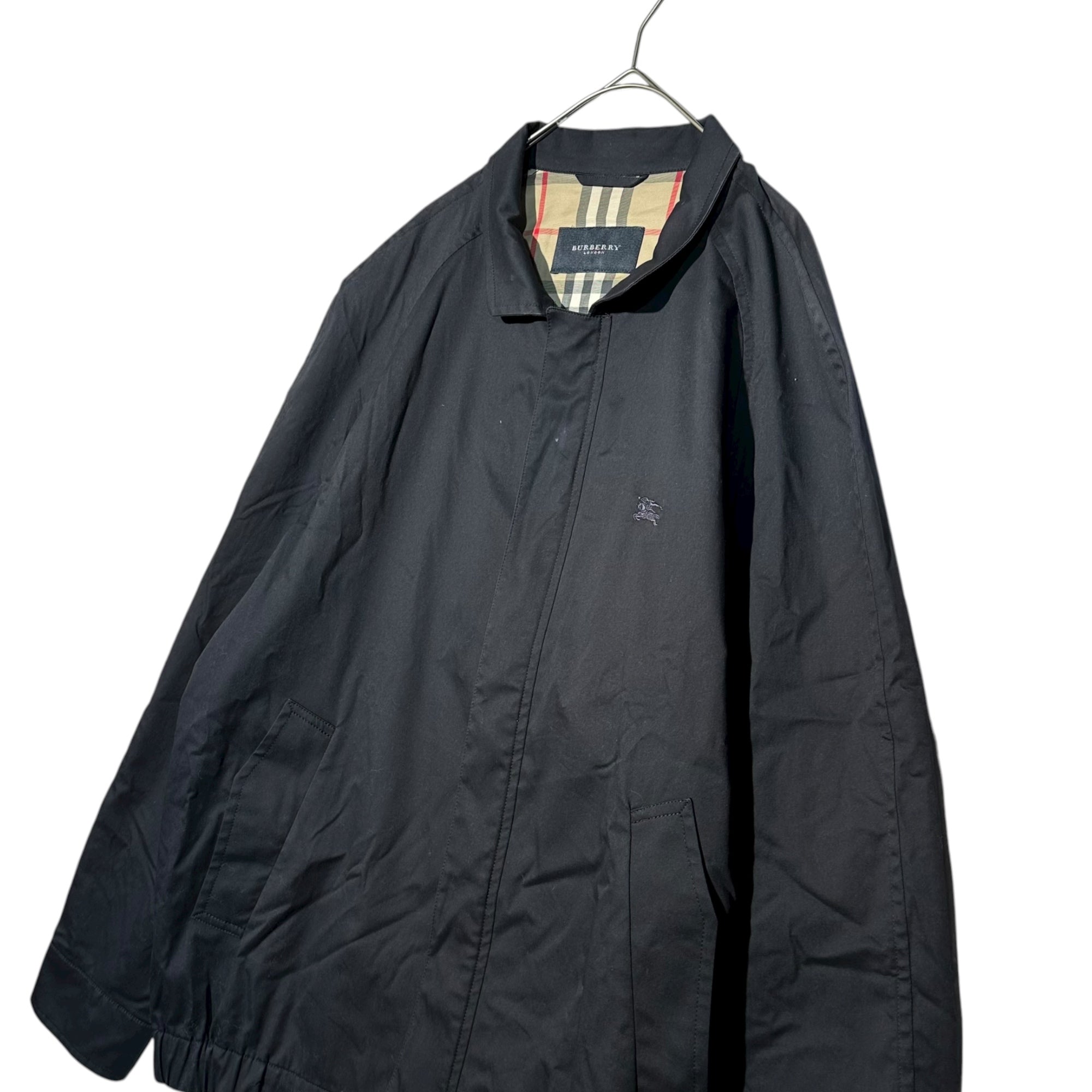 BURBERRY LONDON(バーバリーロンドン) Cotton Swing Top Jacket コットン スイングトップ ジャケット BBP12-210-29 LL ブラック