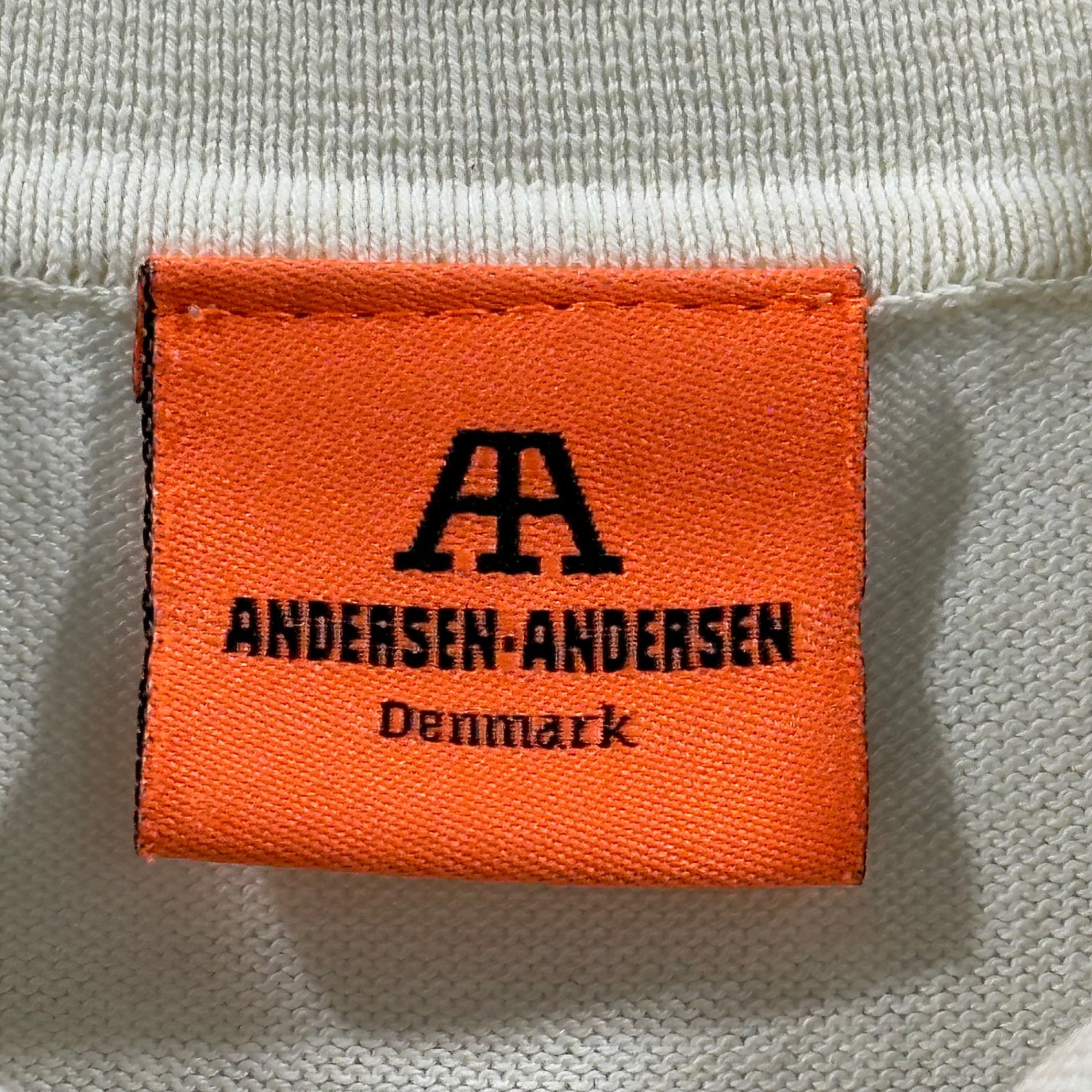 Andersen-Andersen(アンデルセンアンデルセン) POLO SHORT 12GG ポロシャツ L ホワイト