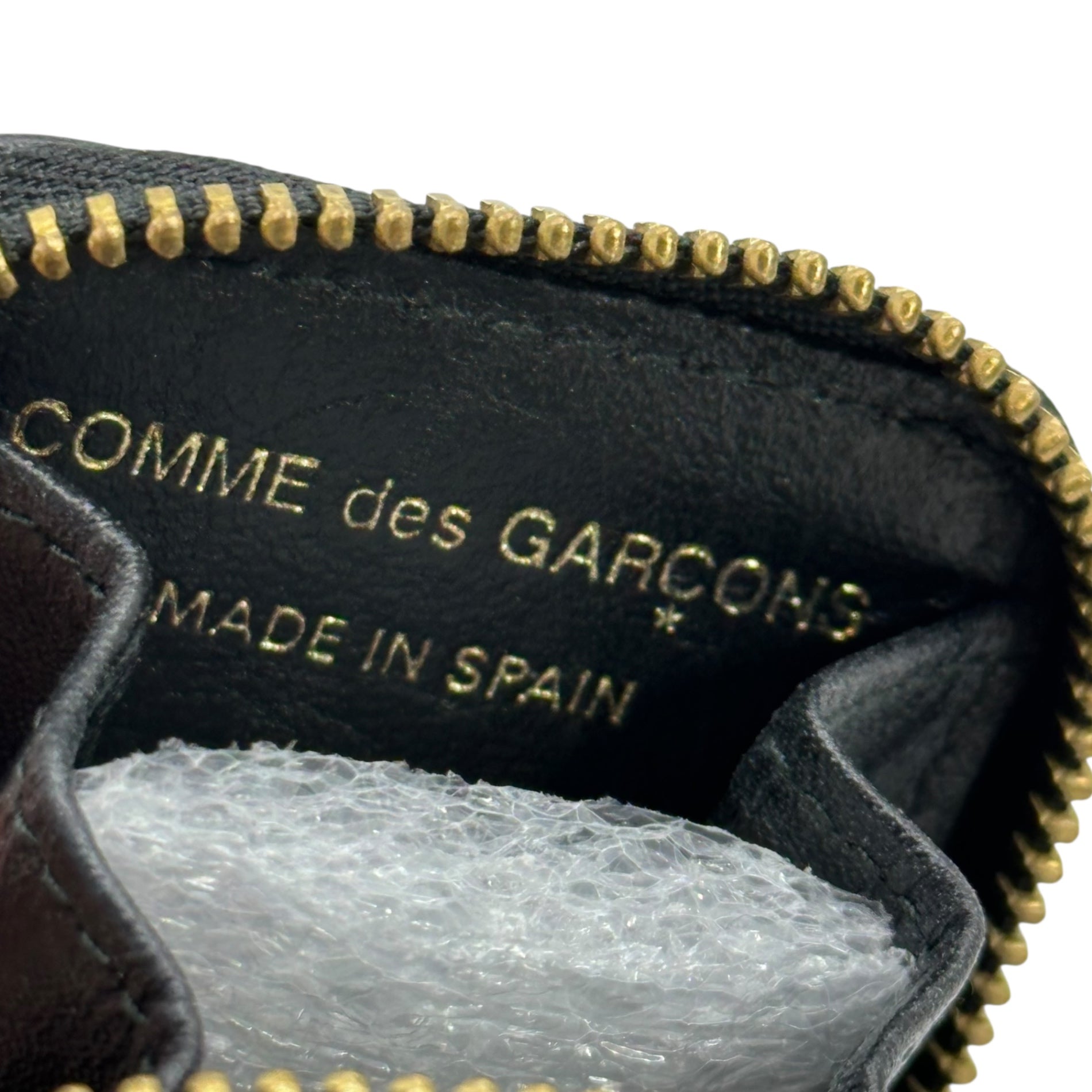 Wallet COMME des GARCONS(ウォレットコムデギャルソン) CLASSIC LEATHER LINE D Coin Case クラシック レザー ライン コイン ケース 8Z-D041 ブラック
