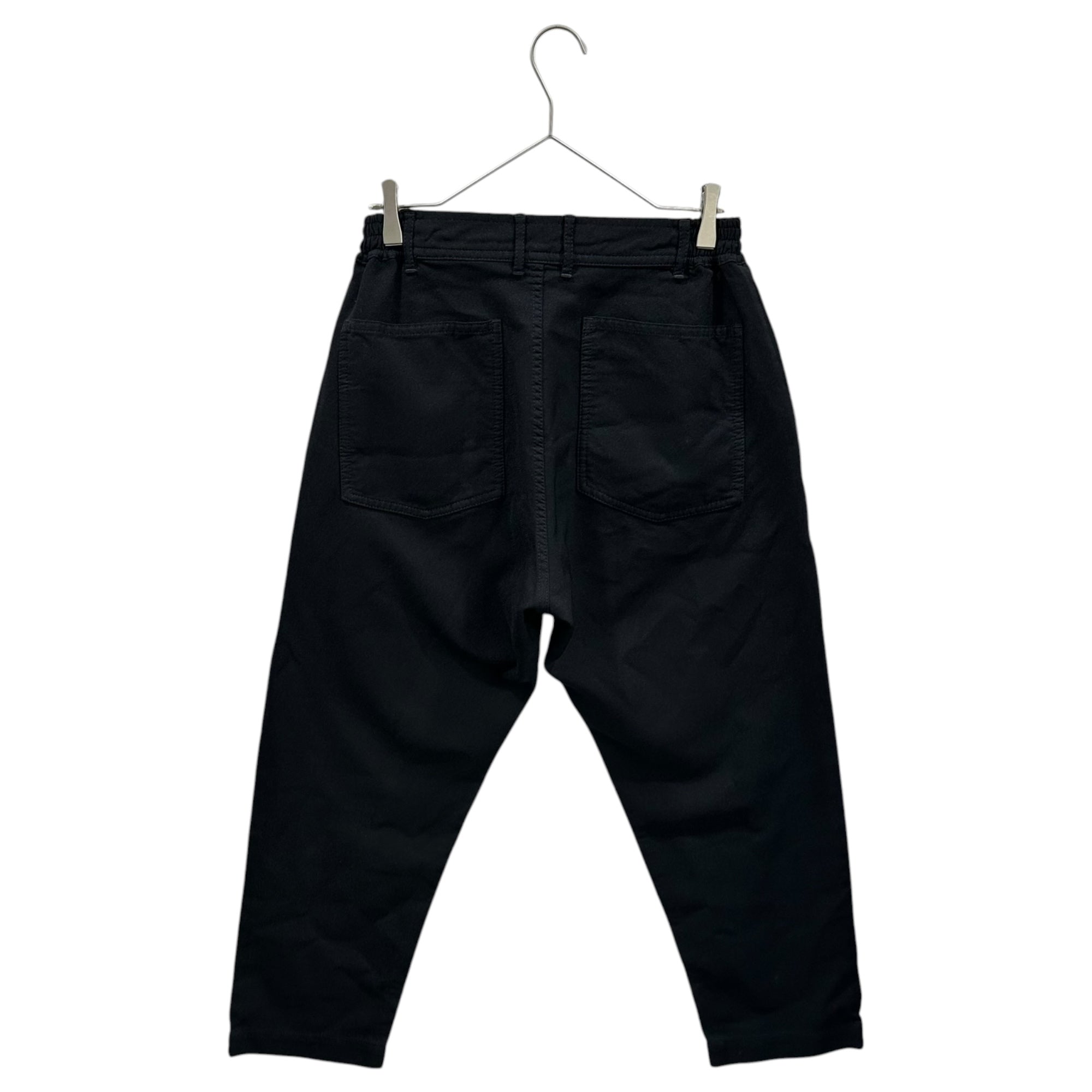 COMME des GARCONS HOMME DEUX(コムデギャルソンオムドゥ) 2023SS Garment dye Polyester Wide Tapered Pants ポリエステル 製品染め ワイド テーパード パンツ DK-P039 XS ブラック AD2022 スラックス