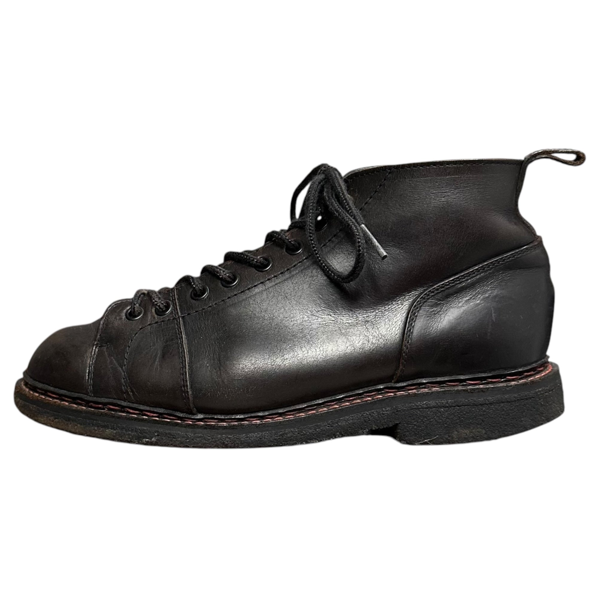Y's for men(ワイズフォーメン) 2002AW Crepe-Sole Leather Monkey Boots クレープソール レザー モンキー ブーツ MM-E54-753-174-1 4(約26.5~27.0cm) ブラック 00's 革靴