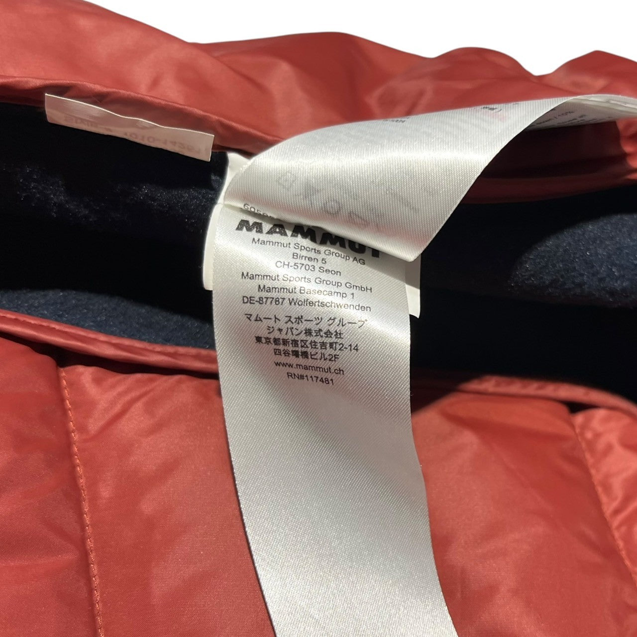 MAMMUT(マムート) Flexidown Jacket Women’s フレキシ ダウン ジャケット 1010-14251 XS レッド×ネイビー アウトドア 登山