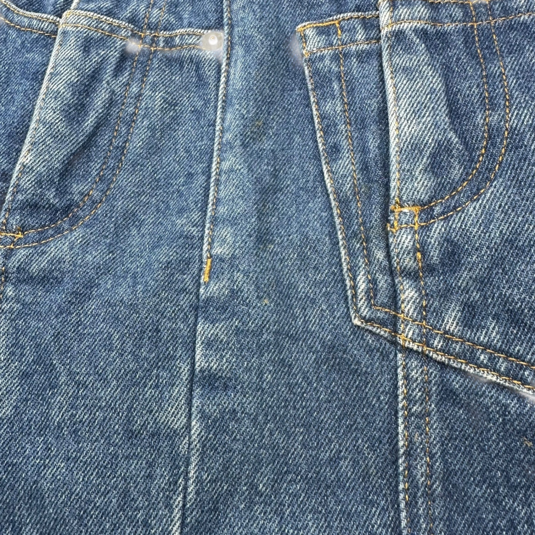 Y/Project(ワイプロジェクト) 17AW Double Center Reconstruction Design Denim Pants ダブル センター 再構築 デザイン デニム パンツ JEAN8-S14 S ライトインディゴ