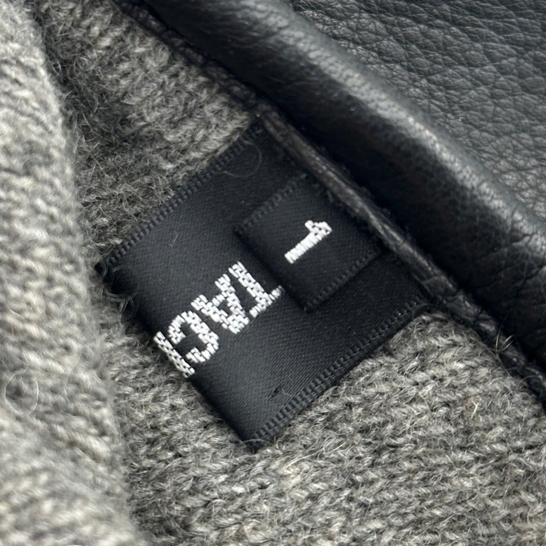 ATTACHMENT(アタッチメント) Old Leather Glove オールド レザー グローブ 手袋 革 1 ブラック