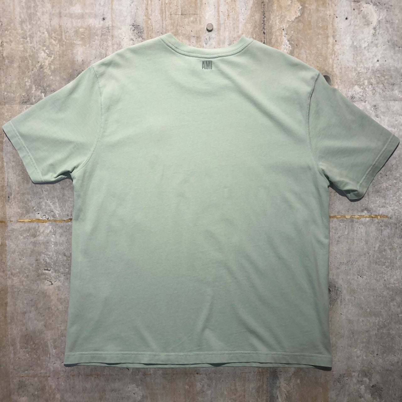 ami alexandre mattiussi(アミアレクサンドルマテュッシ) ハートロゴTシャツ S グリーン