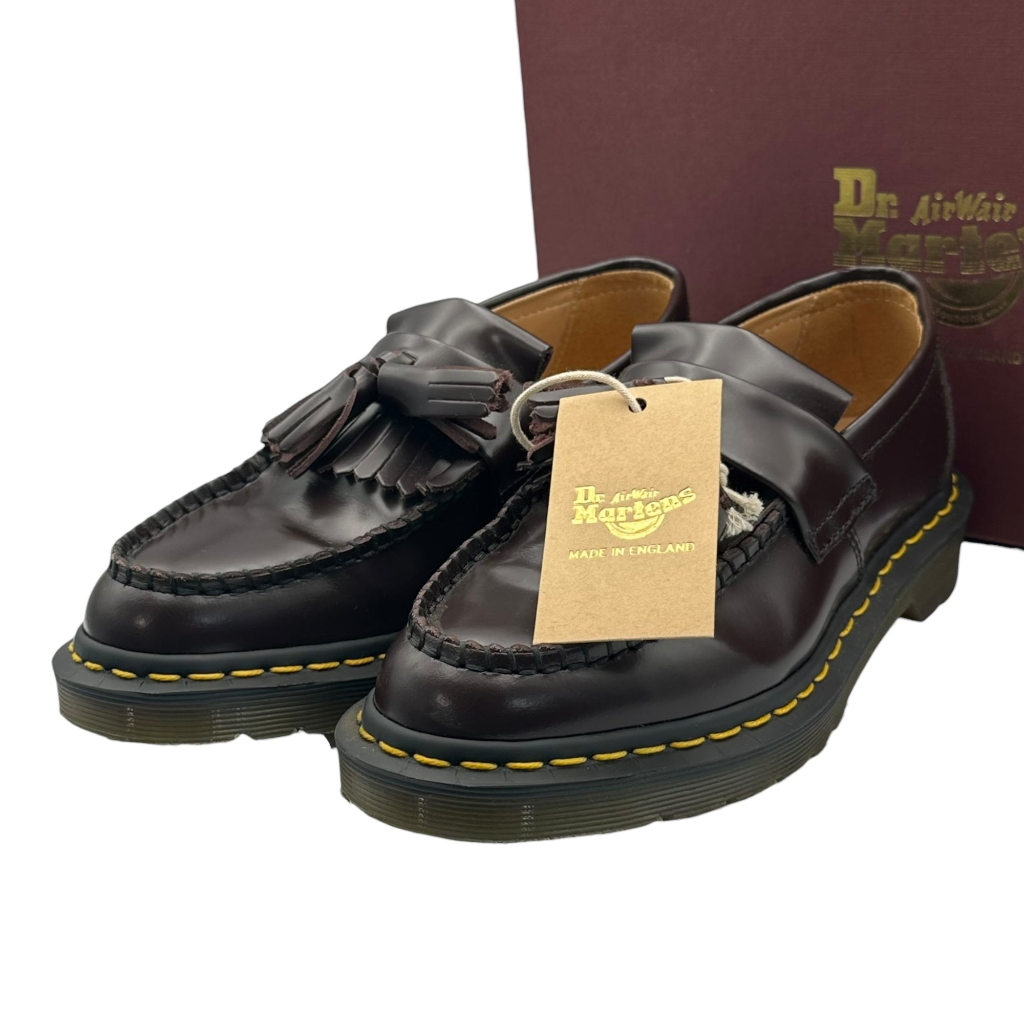 COMME des GARCONS COMME des GARCONS × Dr.Martens(コムデギャルソンコムデギャルソン × ドクターマーチン) ADRIAN Tassel loafers エイドリアン タッセル ローファー 革靴 15169 UK4(23.0cm) バーガンディー CZ-K108