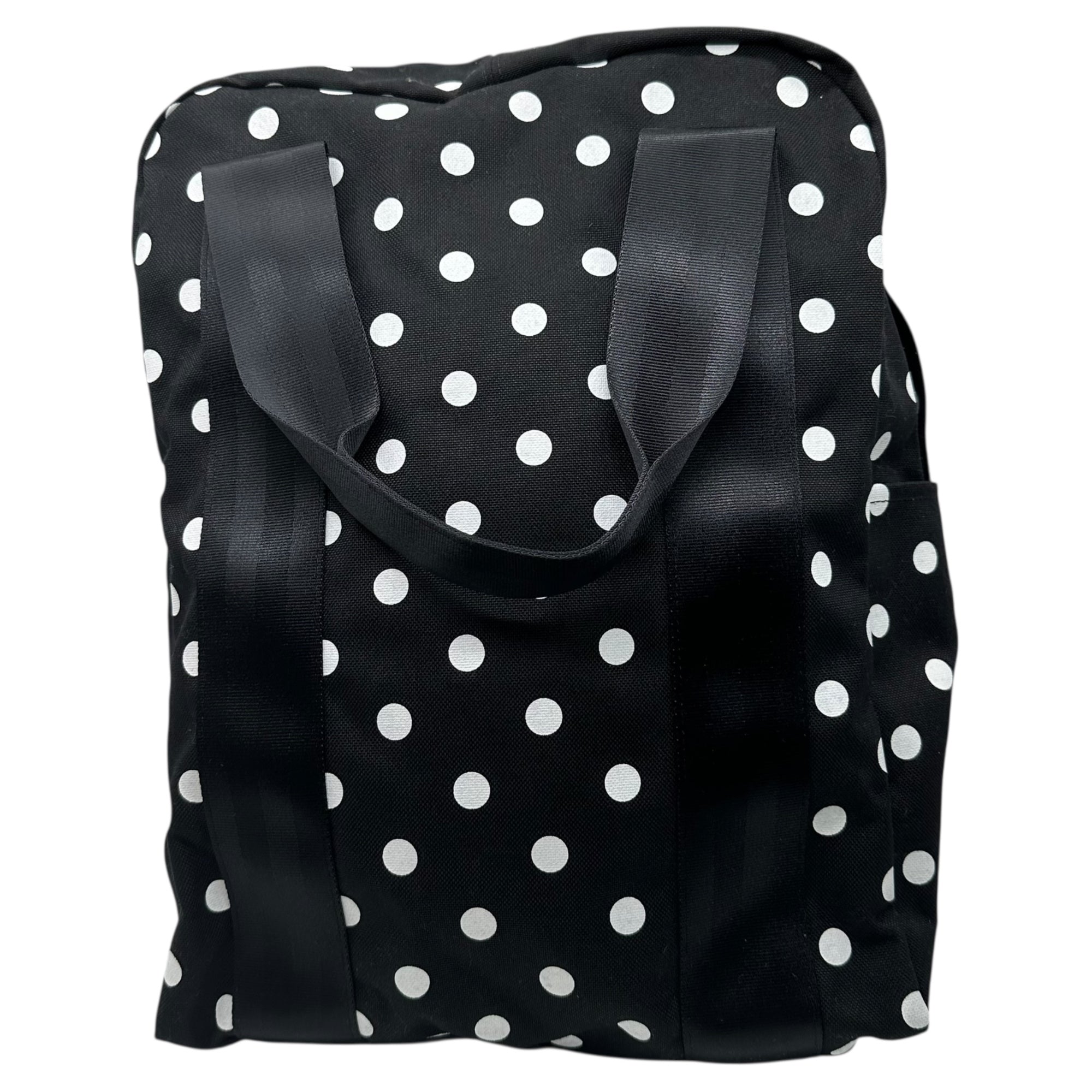 BLACK COMME des GARCONS(ブラックコムデギャルソン) 2-Way Dot Pattern Daypack 2WAY ドット柄 デイパック 1K-K202 ブラック×ホワイト リュック