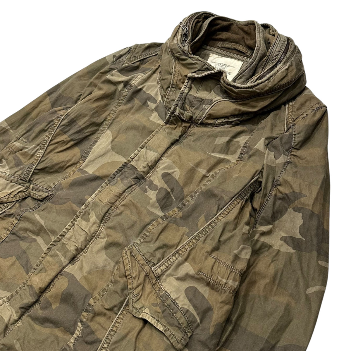 goa(ゴア) 2000's Camouflage military jacket カモフラ ミリタリー ジャケット 35547011 M ベージュ Y2K