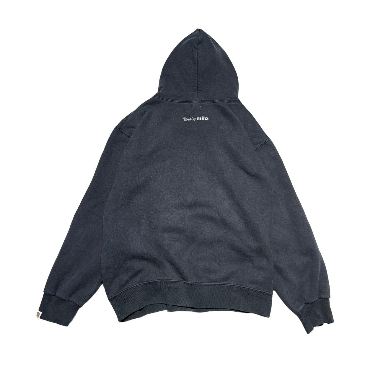 A BATHING APE(アベイシングエイプ) 90's Robot MiLO PARKA 90年代 ロボット マイロ パーカー L ブラック×グリーン