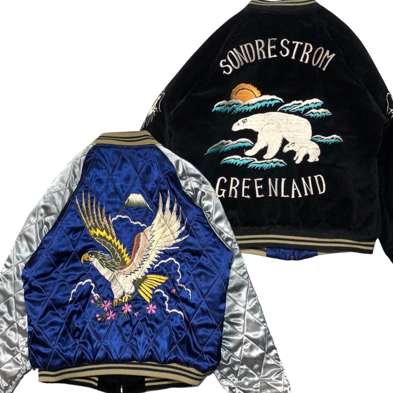 TAILOR TOYO(テーラー東洋) Souvenir jacket リバーシブル サテン 