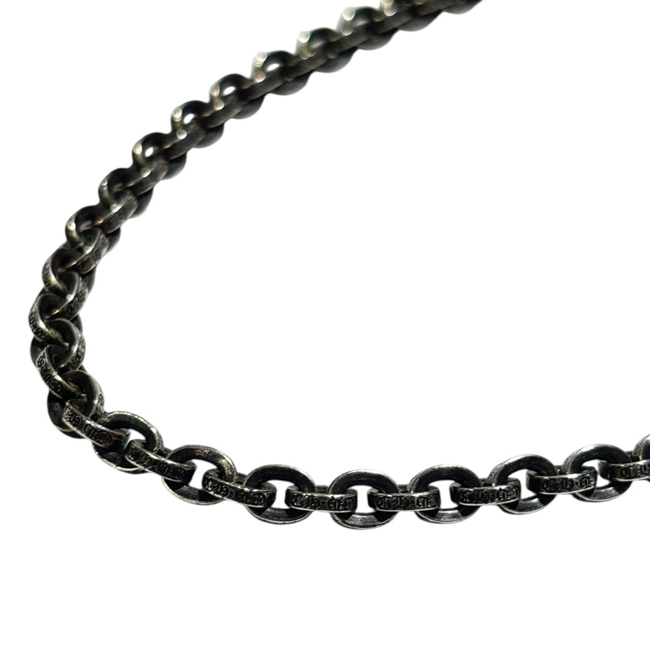 CHROME HEARTS(クロムハーツ) Paper Chain Necklace 18 in ペーパー チェーン ネックレス 18インチ 18 inch(約45cm) シルバー 革袋付