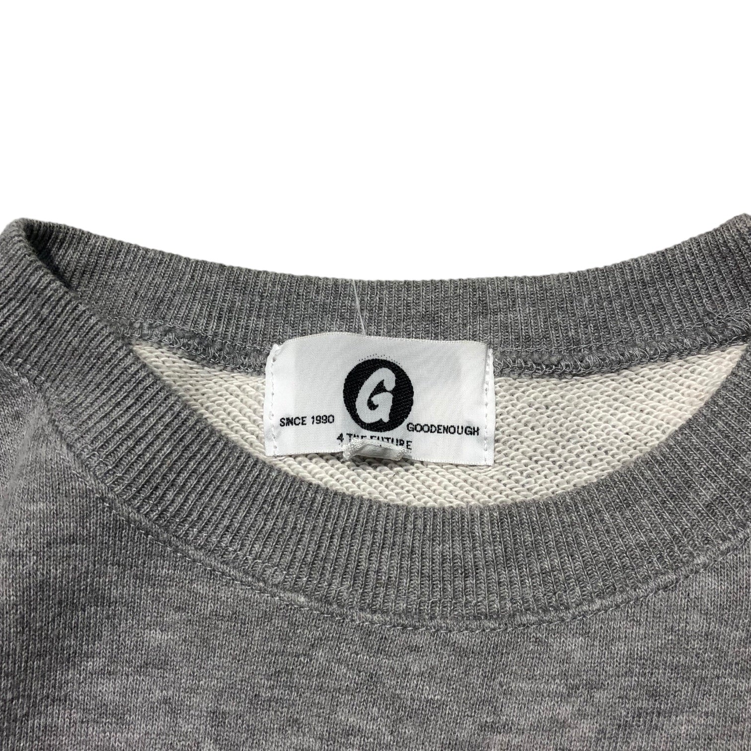 GOODENOUGH(グッドイナフ) 14AW ROUND BODY CLASSICS CREW ラウンドボディ クラシック クルーネック スウェット GE-144008 S グレー