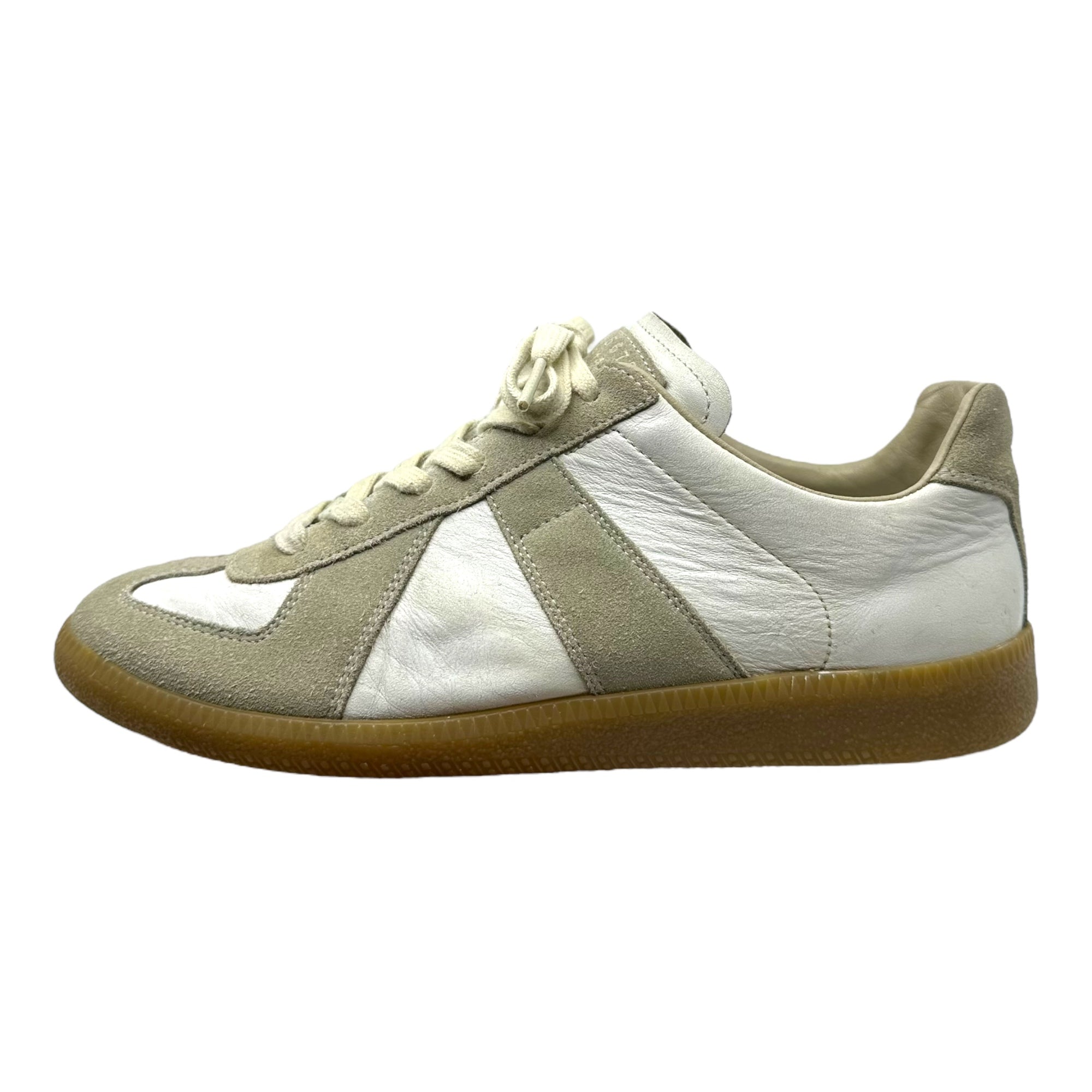 MAISON MARGIELA(メゾンマルジェラ) GERMAN TRAINER ジャーマントレーナー ローカット スニーカー 40(25.5~26.0cm程度) ホワイト
