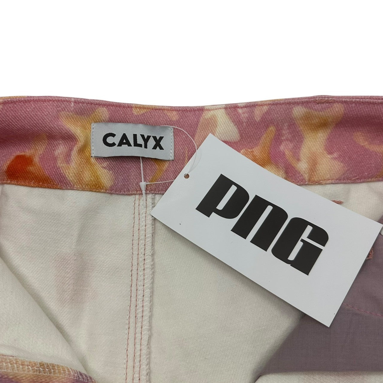 CALYX(カリクス) CARPENTER PANTS カーペンター パンツ CAL25SS-PT002 S ピンク 参考定価86,900円(税込) ブランド記載色:バーガンディー