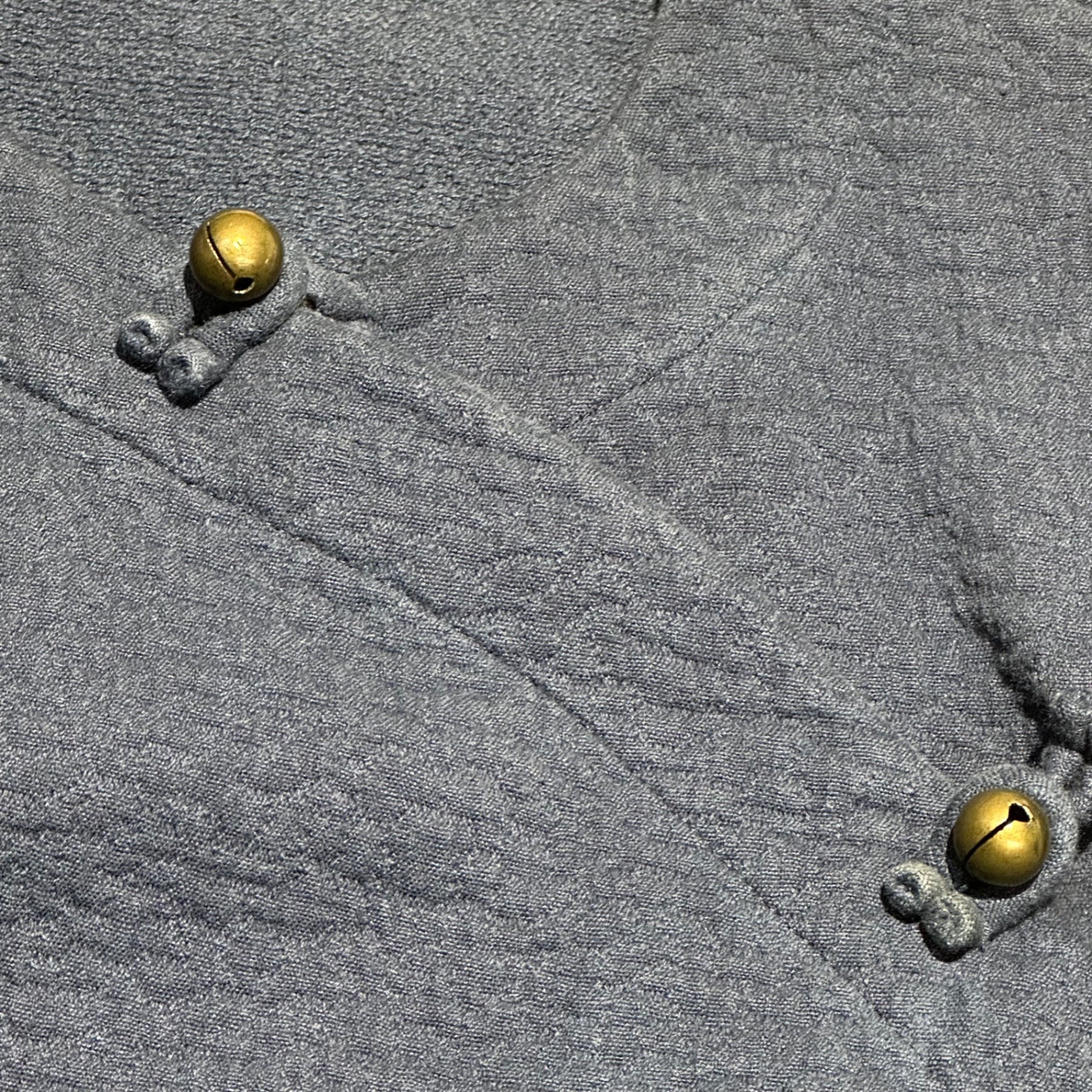 COMME des GARCONS(コムデギャルソン) 70's Archive Bell Button Kung Fu Jacket アーカイブ 鈴 ボタン カンフー ジャケット J110130 表記無(FREE) ネイビー 70年代 ヴィンテージ