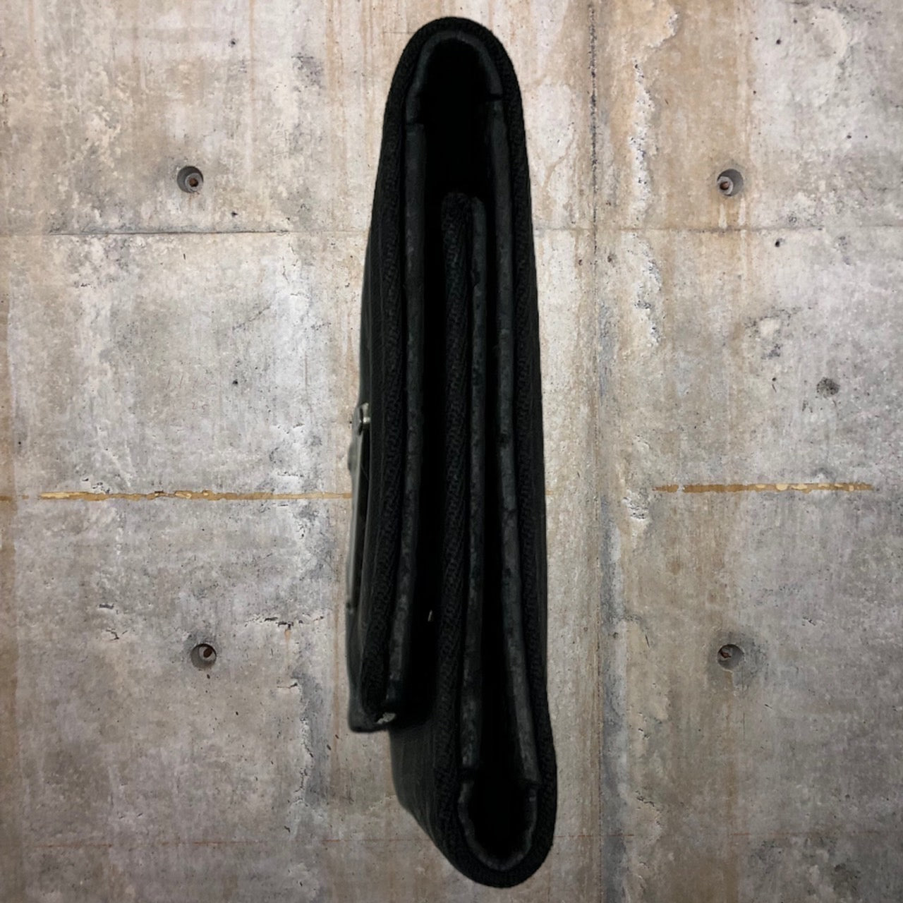 PRADA(プラダ) トライアングルロゴナイロンキーケース ブラック