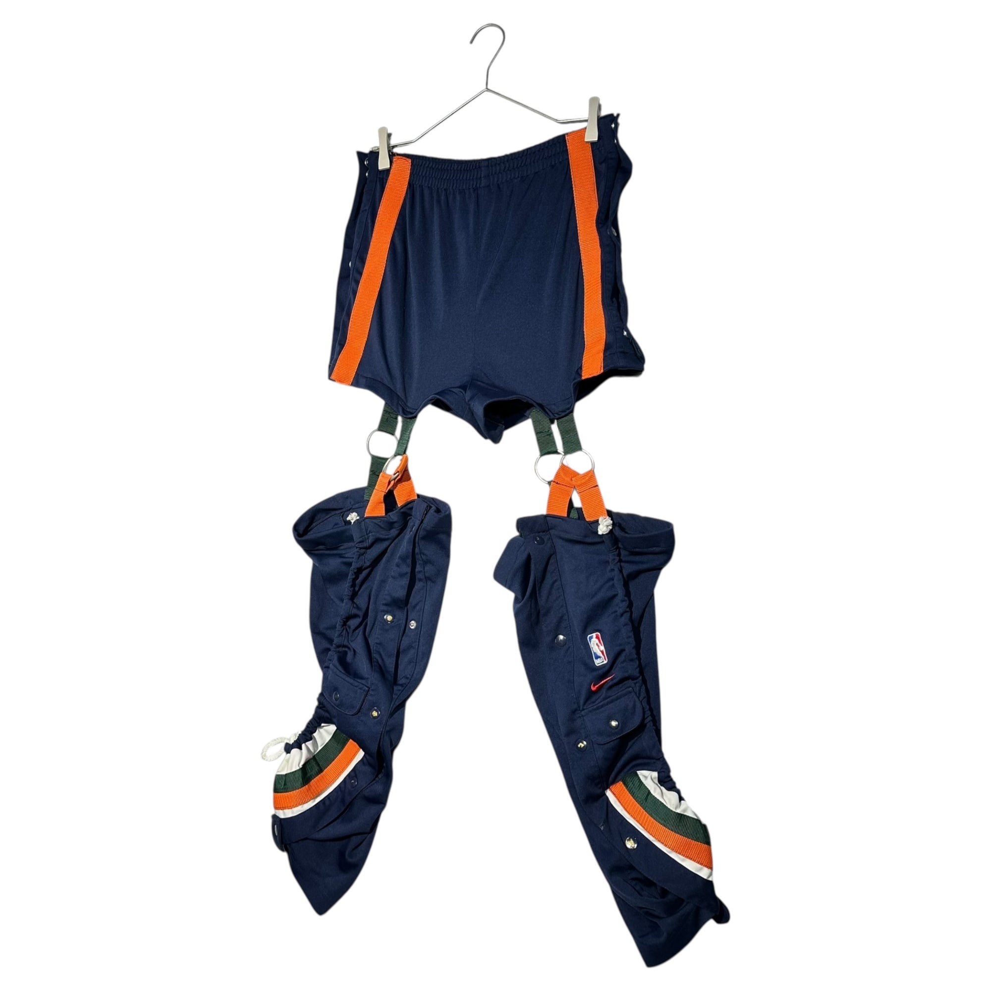 DOG(ドッグ) ”NIKE NBA” Harness Remake Truck Pants ハーネス リメイク トラック パンツ 原宿古着屋 L ネイビー