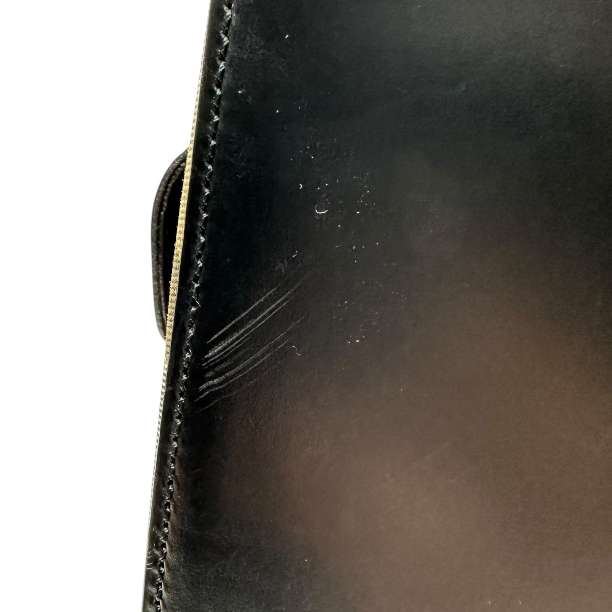 Burberrys(バーバリーズ) Novacek leather tricot one-shoulder bag ノバチェック レザー 切替 ワンショルダー バッグ ベージュ×ブラック ハンド ミニ ヴィンテージ