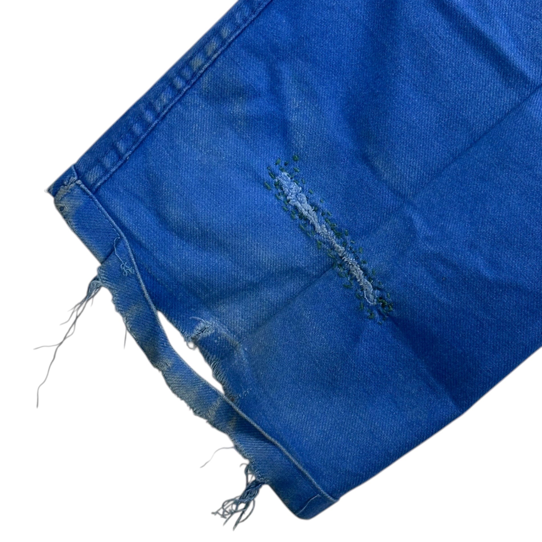 FRENCH VINTAGE(フレンチ ヴィンテージ) 50~60's BORO French Work Custom Pants 「ボロ」 フレンチ ワーク カスタム パンツ ブルー 1950~1960年代 ヴィンテージ
