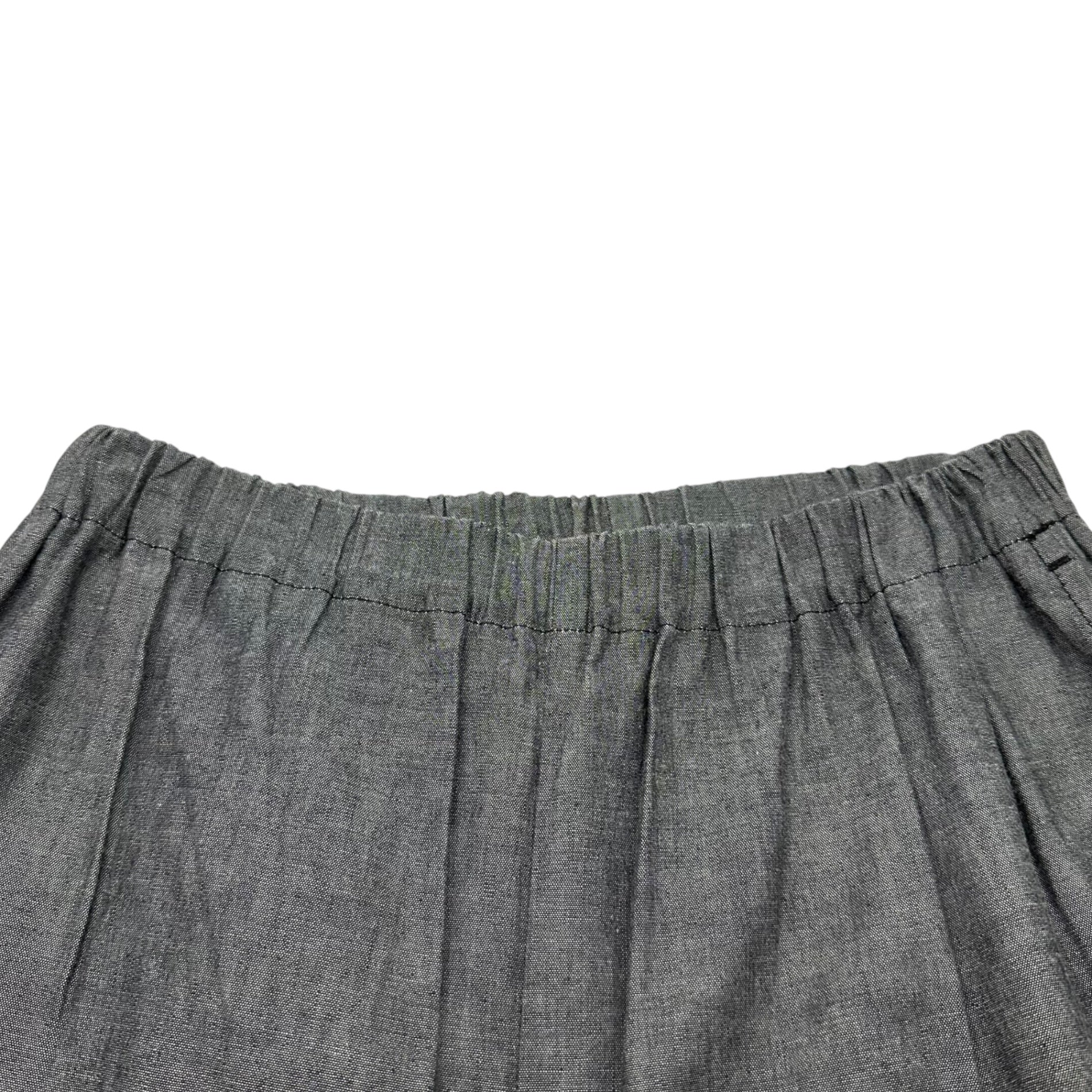 TAO COMME des GARCONS(タオコムデギャルソン) 11SS Easy Wide Chambray Pants イージー ワイド シャンブレー パンツ 3G-P012 FREE グレー AD2010