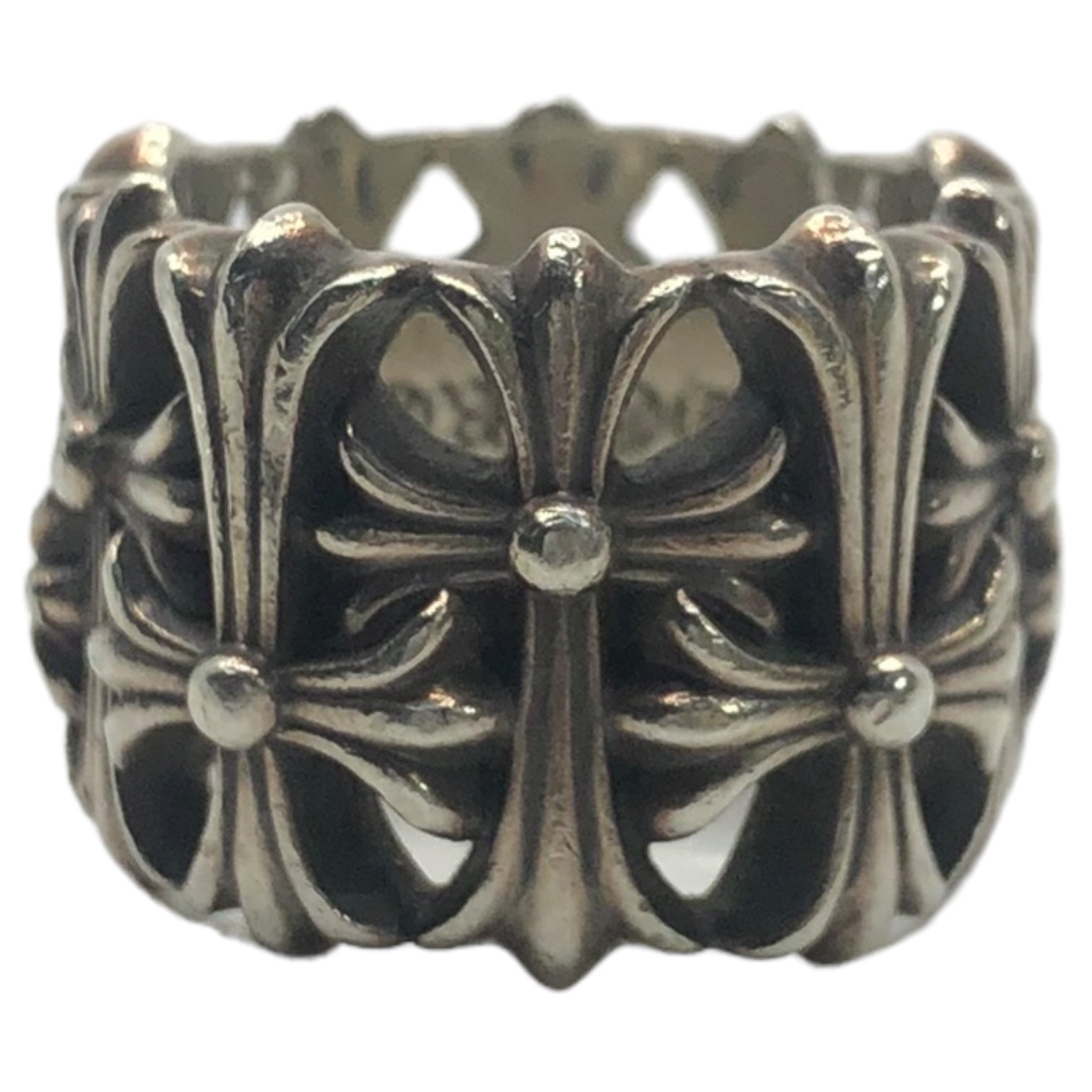 CHROME HEARTS(クロムハーツ) CEMETERY RING セメタリー リング 14号 重さ:17.4g シルバー インボイス付