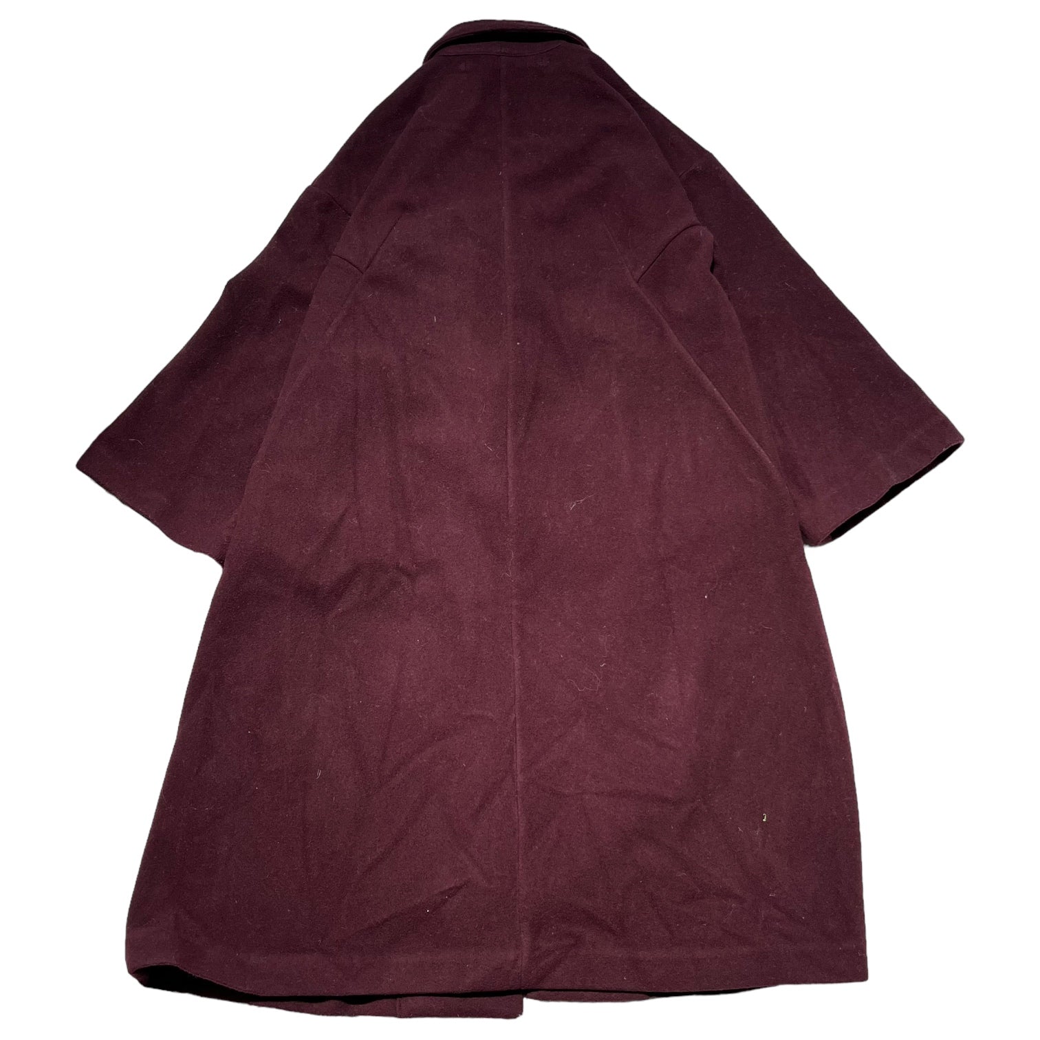 TICCA(ティッカ) オーバーサイズチェスターコート TAGA-316-02 SIZE 38(M) ワインレッド