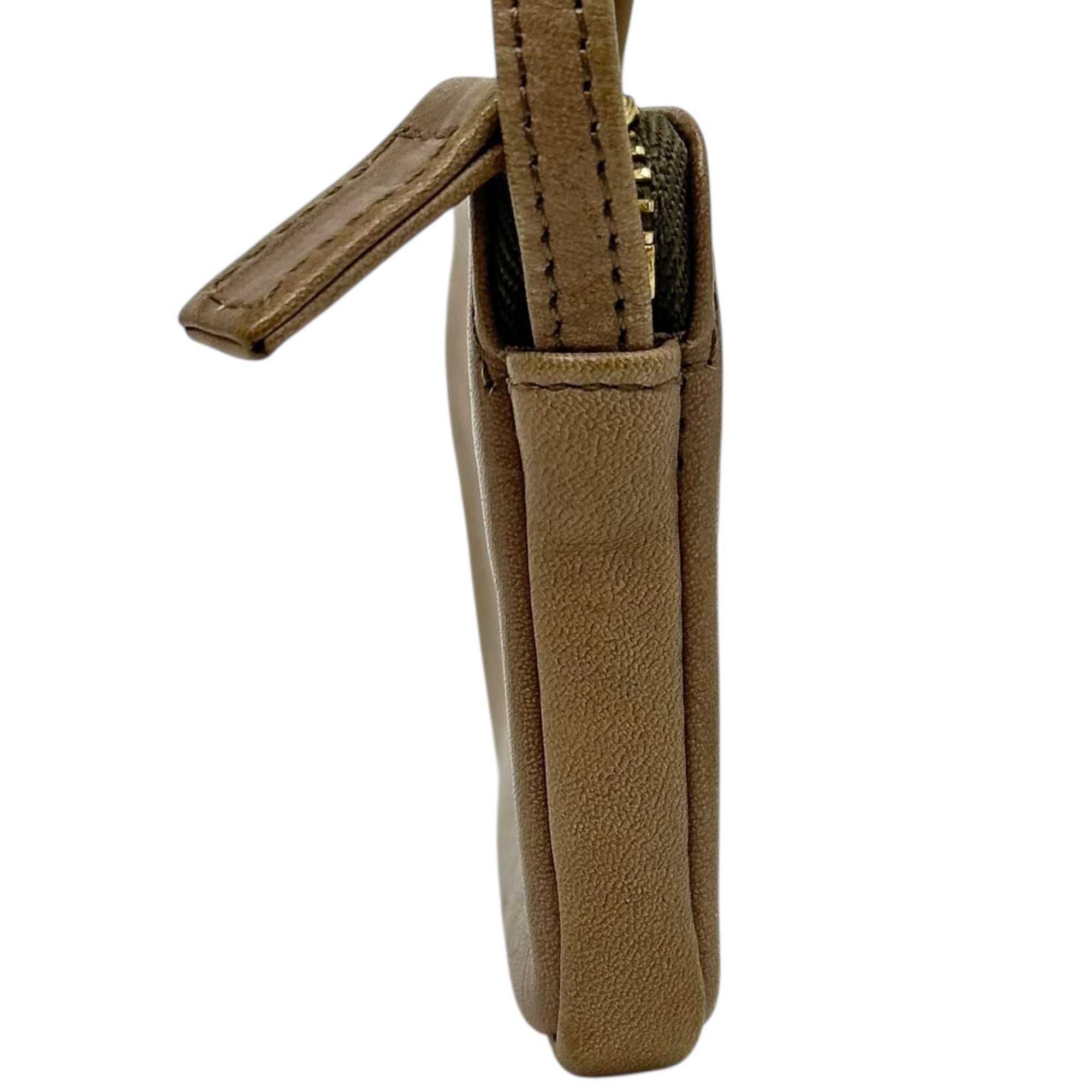 UNDERCOVERISM(アンダーカバーイズム) Leather shoulder wallet レザー ショルダー ウォレット ベージュ 財布 コインケース ミニ バッグ