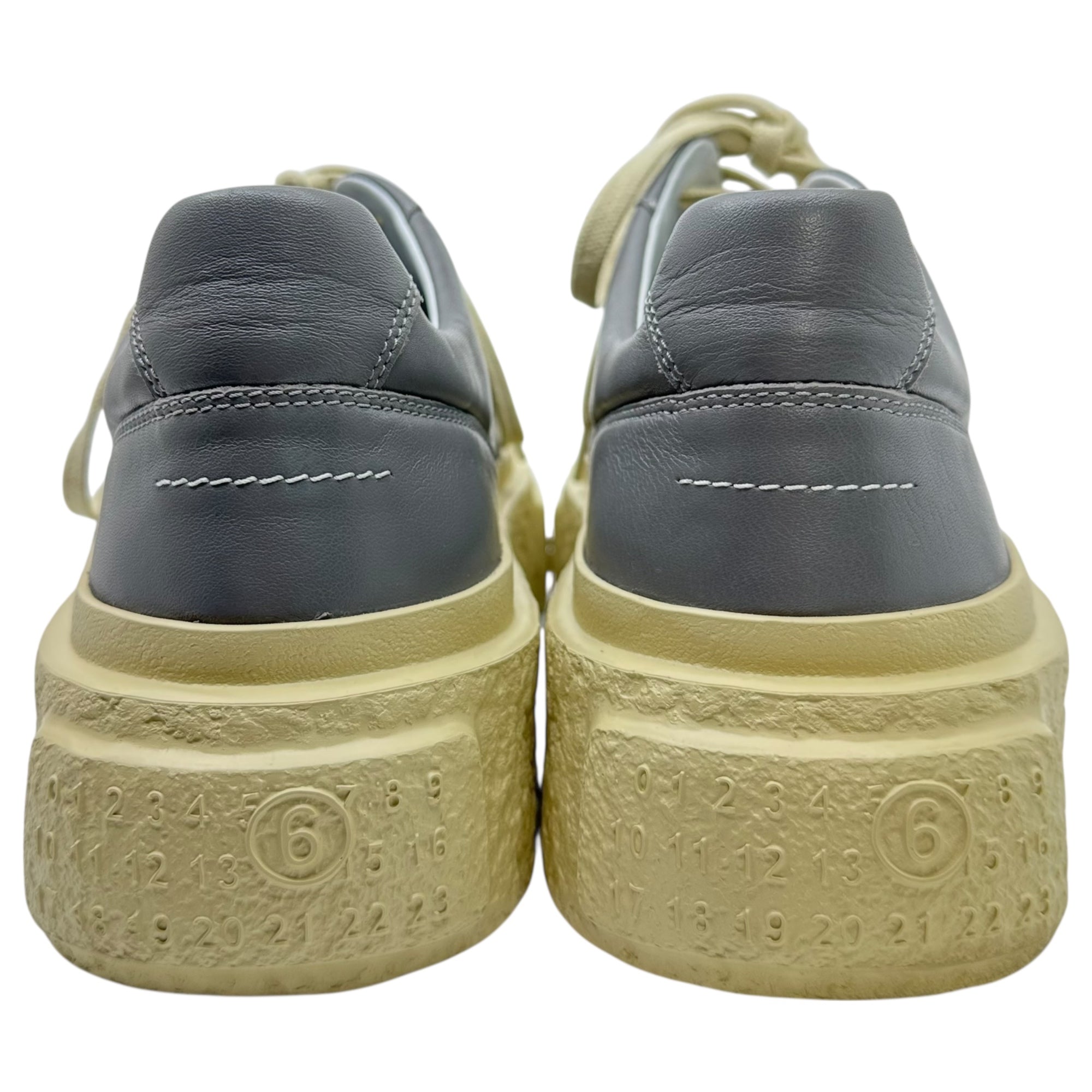 MM6 Maison Margiela(エムエムシックス) 24SS CHUNKY GAMBETTA SNEAKER チャンキー ガンベッタ スニーカー SH3WS0004 42(27cm程度) グレー