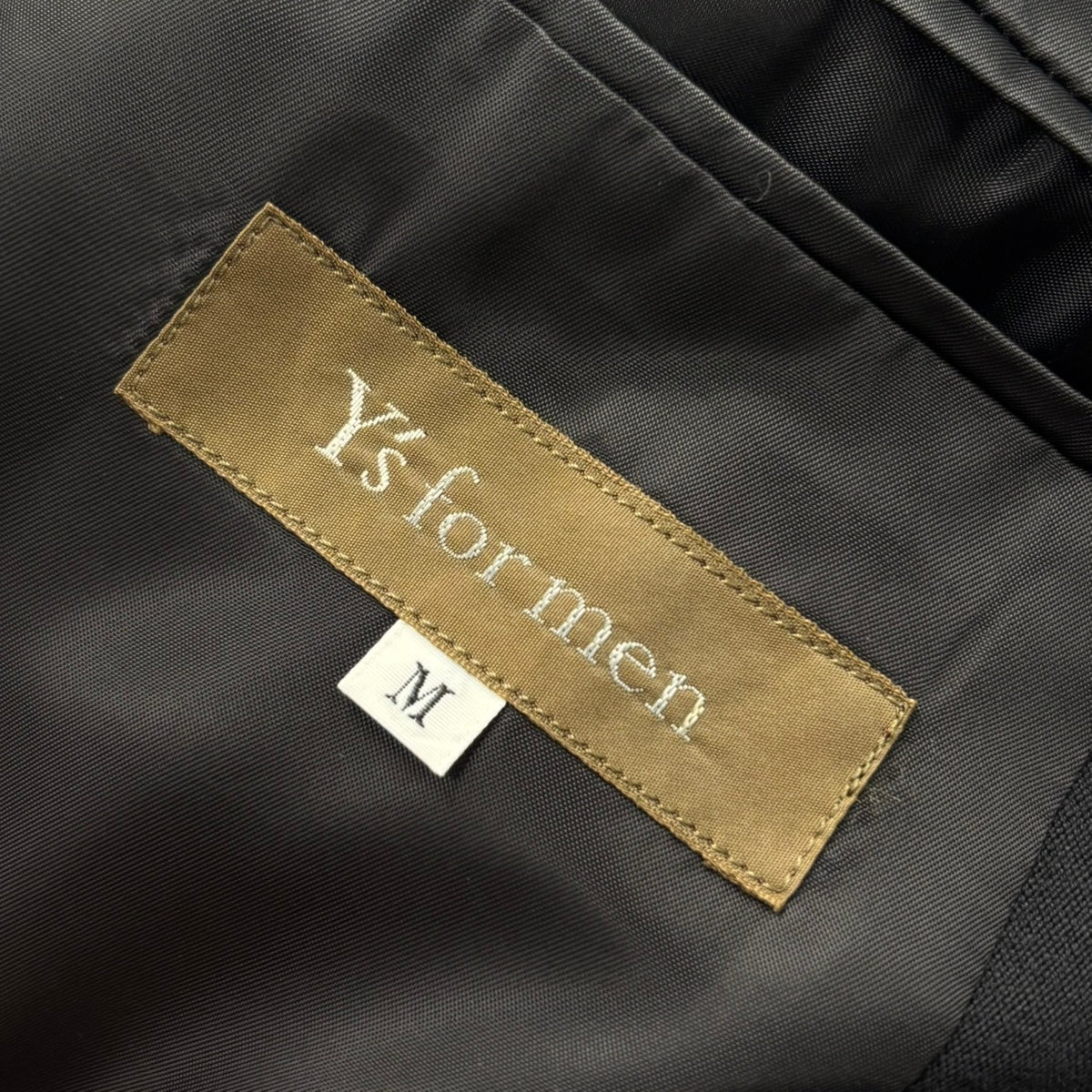 Y's for men(ワイズフォーメン) 1991AW Wool 3B Set-Up ウール 3B テーラード ジャケット セットアップ スーツ MM-J08-106 M ブラック 90年代 90's