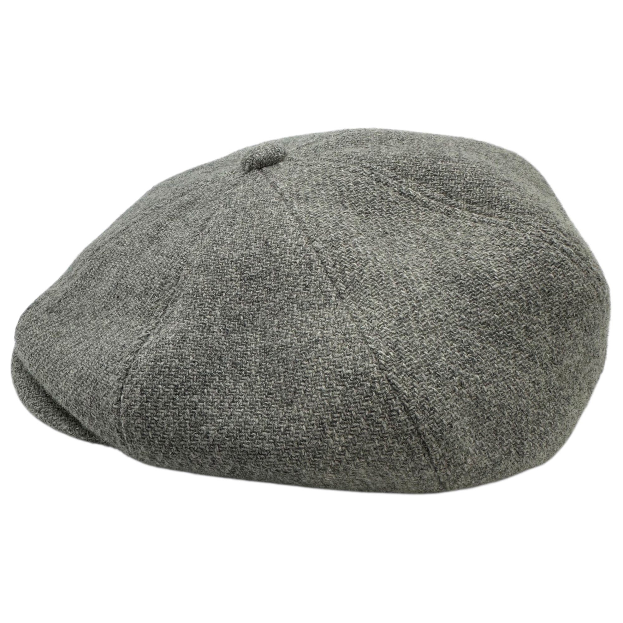 TENDERLOIN×PORTER(テンダーロイン×ポーター) Wool cassock ウール キャスケット ダブルネーム グレー 著名人着用 YOSHIDA 帽子 内側 レザー コラボ