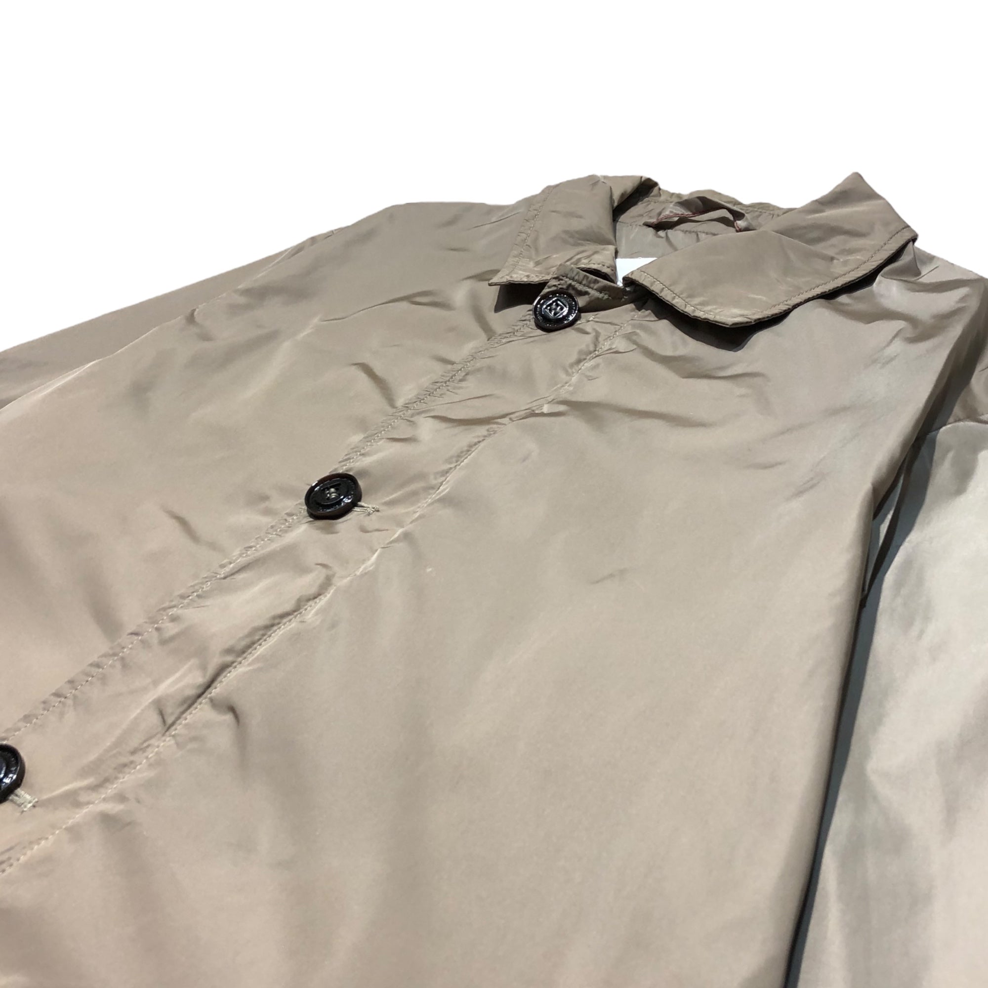 PEUTEREY(ピューテリー) nylon stainless steel collar coat ナイロン ステンカラー コート 47251167 50(XL程度) ベージュ ジャケット