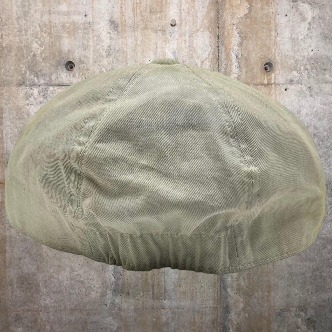 i.s. ISSEY MIYAKE(アイエス イッセイミヤケ) 80's "ISCOLLECTION"logo cap/ロゴキャップ ベージュ IS 80s