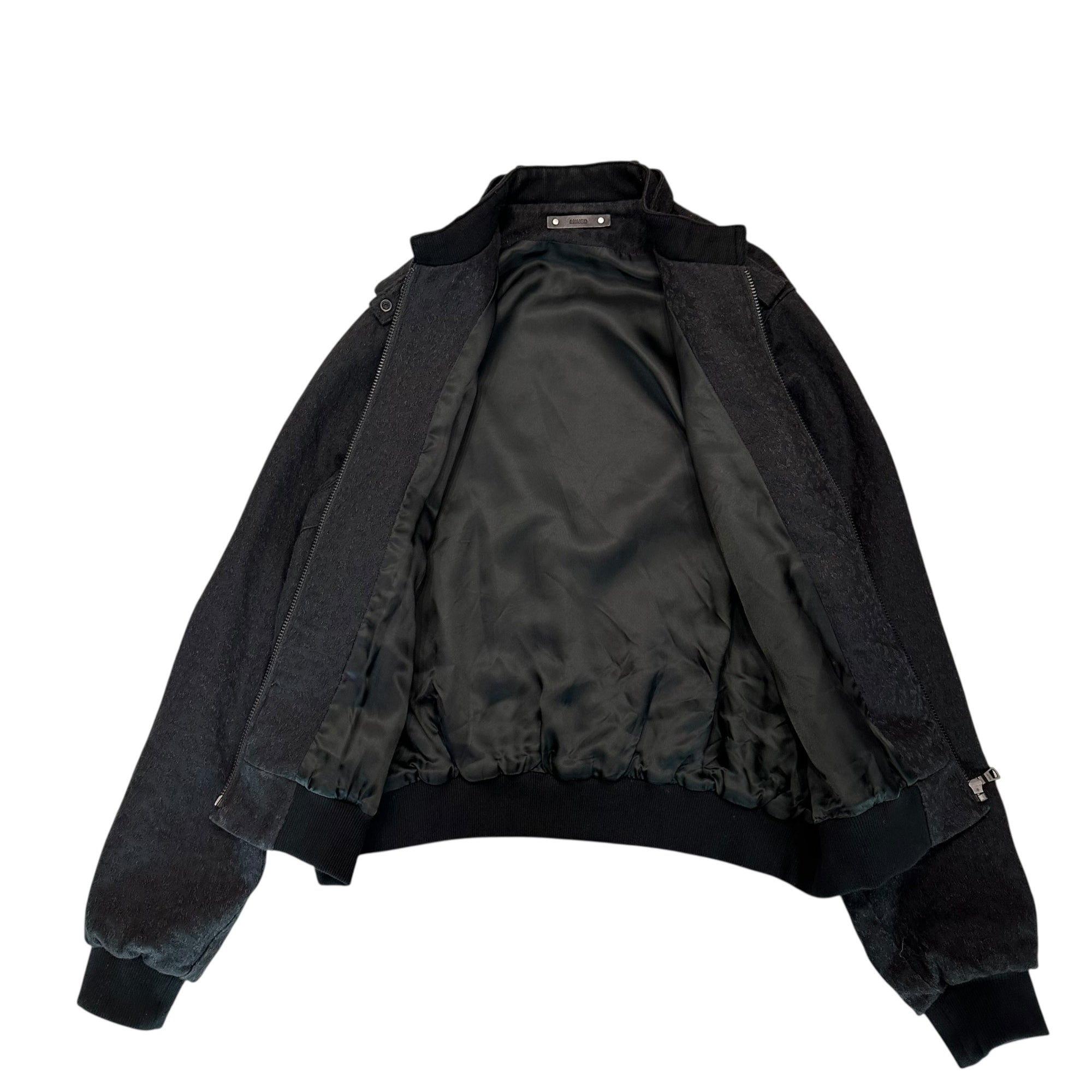 MINEDENIM(マインデニム) 19AW Leopard Jacquard Denim Work BZ レオパード ジャカード デニム ワーク ジャケット 1908-8003-97-022 2 ブラック