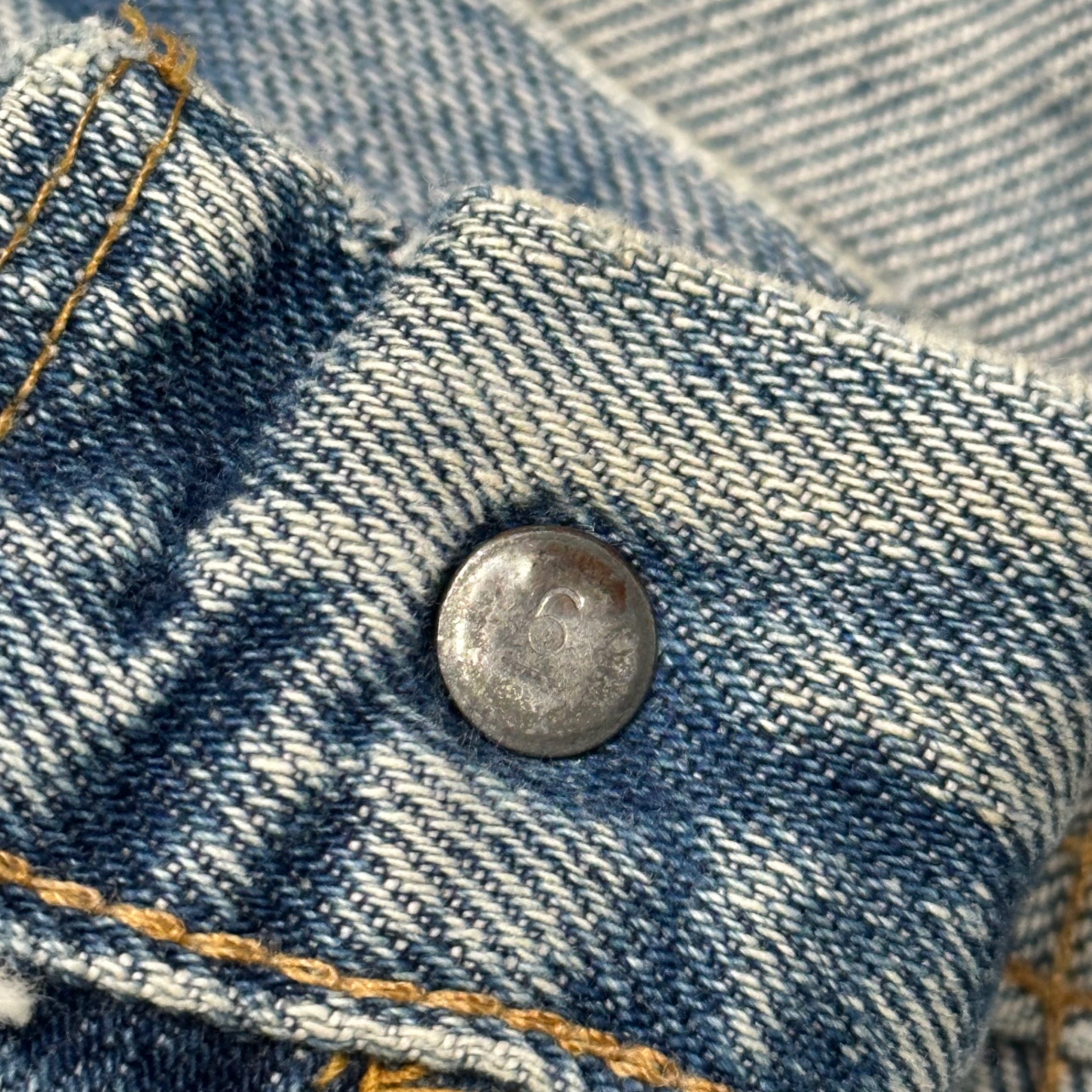 Levi's(リーバイス) 1973~1976's 501 Early 66 Model Vintage Denim Pants 66前期 ヴィンテージ デニム パンツ 実寸約W32 ライトインディゴ 70's 70年代 赤耳 ボタン裏6 66シングル