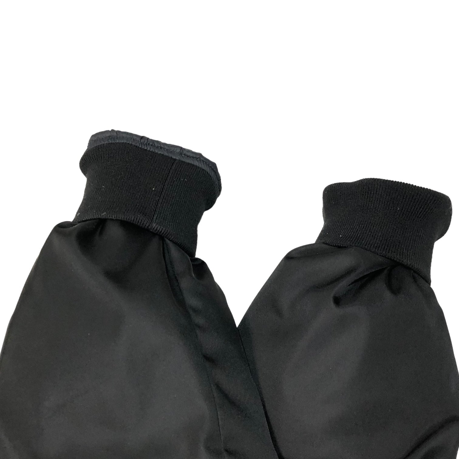 DSQUARED2(ディースクエアード) 23SS Manchester City Bomber jacket マンチェスター シティ ボンバー ジャケット 参考定価28万6000円 S71AN0503 S78411 44(S程度) ブラック MA-1 ブルゾン ダウン