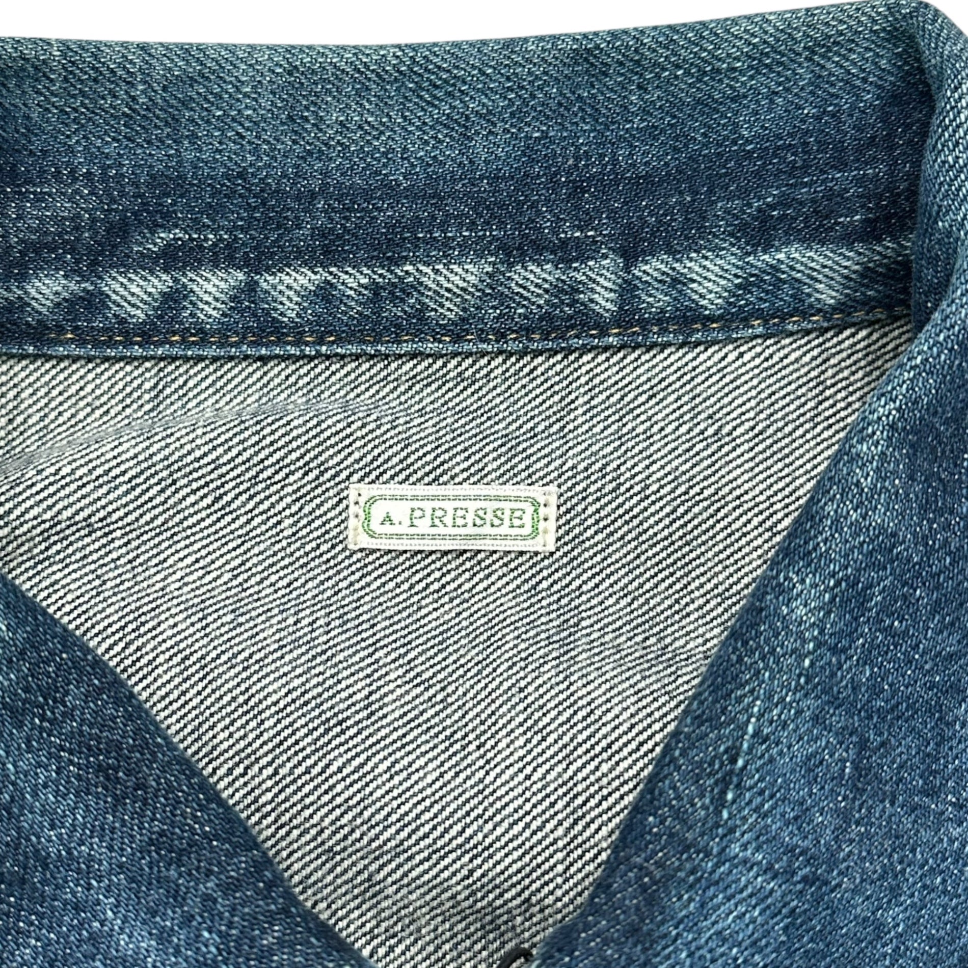 A.PRESSE(アプレッセ) 22AW 2nd Type Denim Jacket セカンド デニム ジャケット 22AAP-01-10H 46 インディゴ