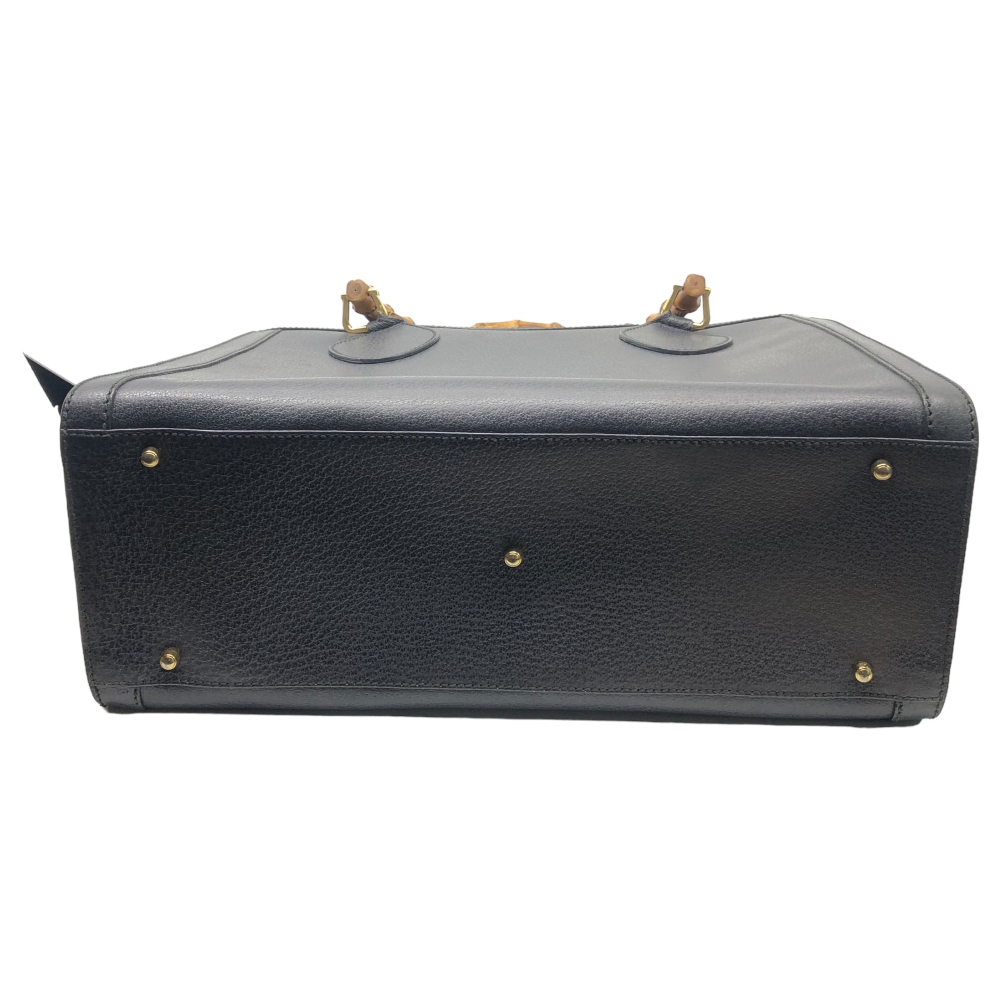 GUCCI(グッチ) OLD BOX type bamboo handbag オールド ボックスタイプ バンブー ハンド バッグ 鞄 レザー トート 002・0260 200110 グレー