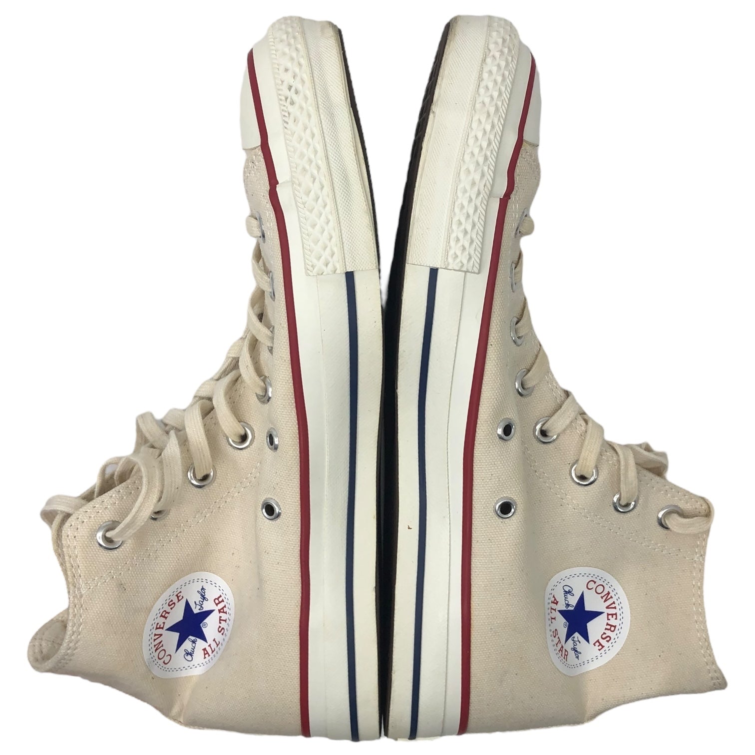CONVERSE(コンバース) MADE IN JAPAN ALL STAR J HI オール スター ハイ 日本製 9(27.5cm) アイボリー ハイカット スニーカー 参考定価14,300円